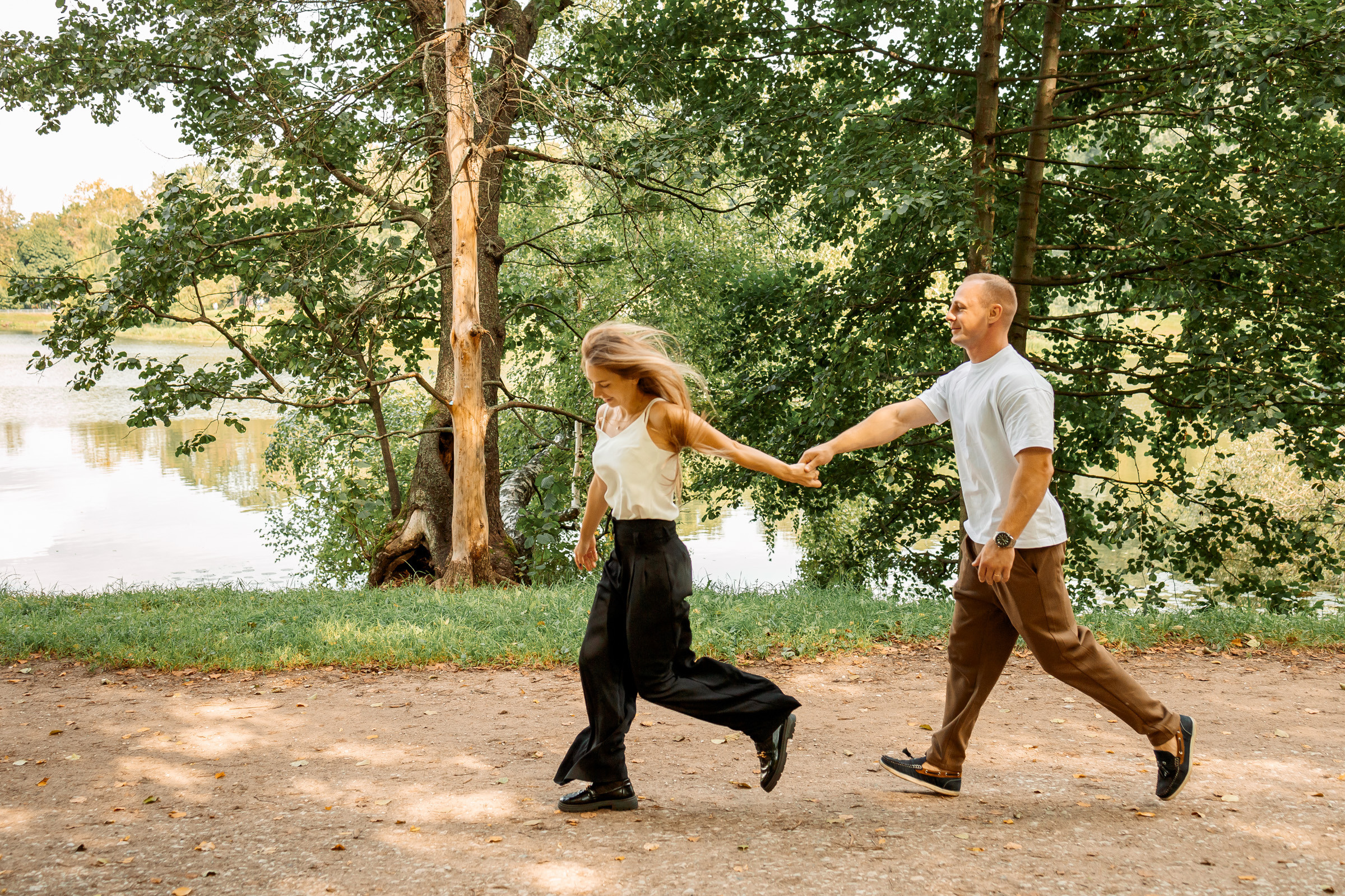 Прогулка в парке Кузьминки