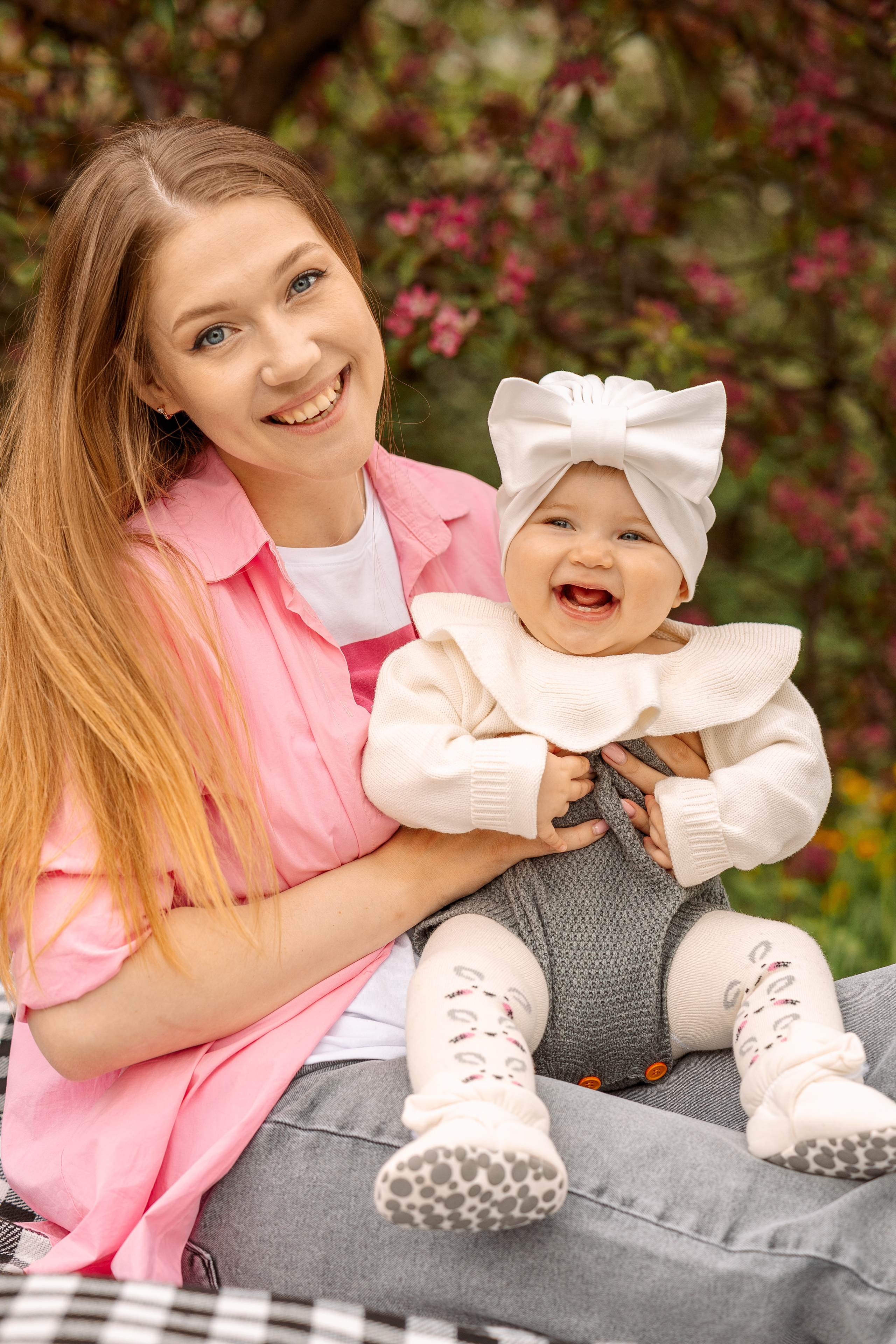 мама и дочка