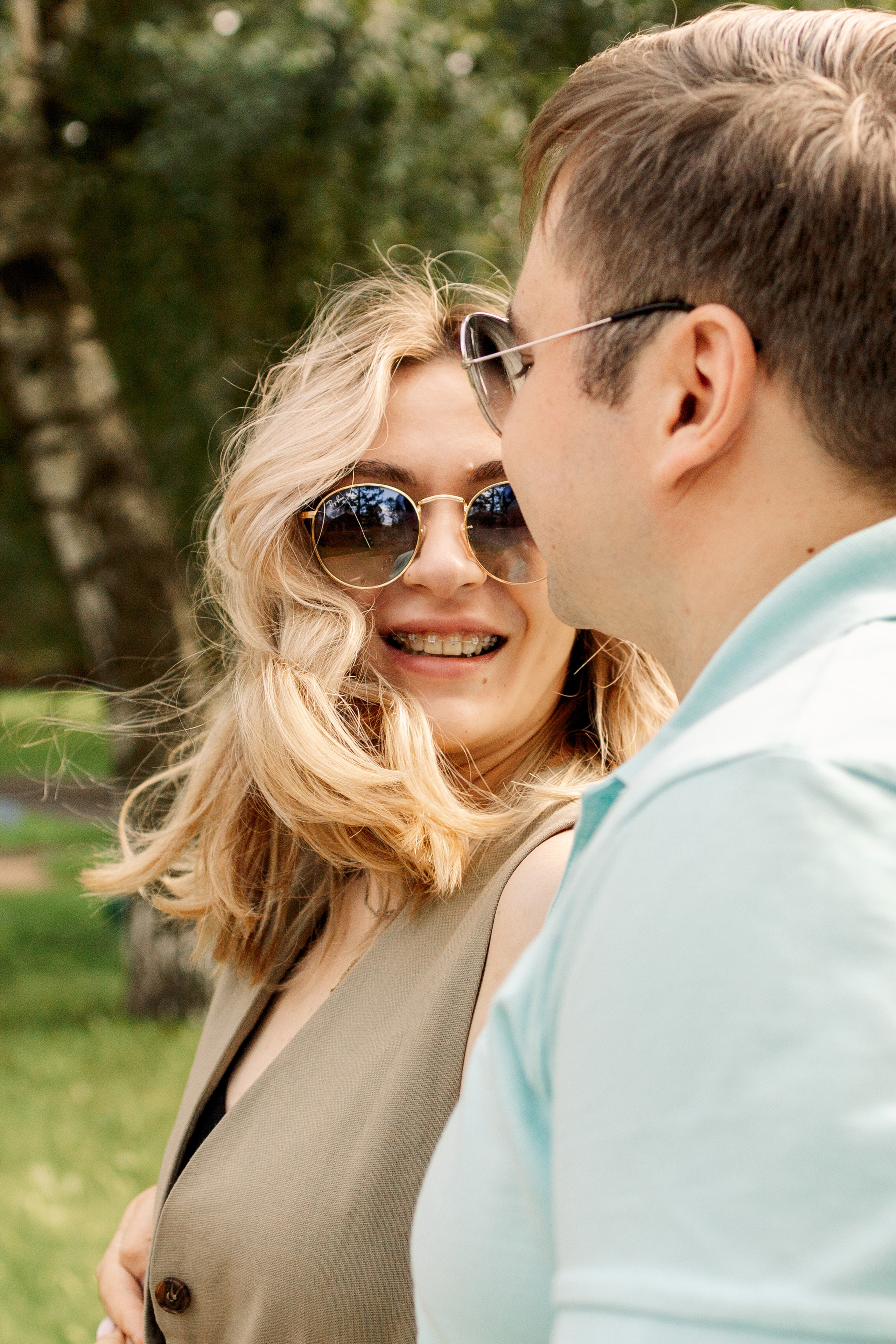 Love Story в парке Радуга. Семейный Фотограф в Москве Евгения Симоненко