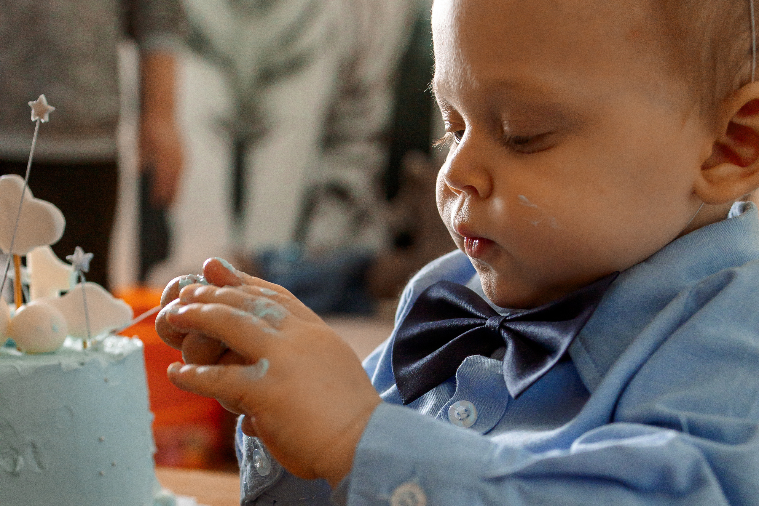 Первый тортик