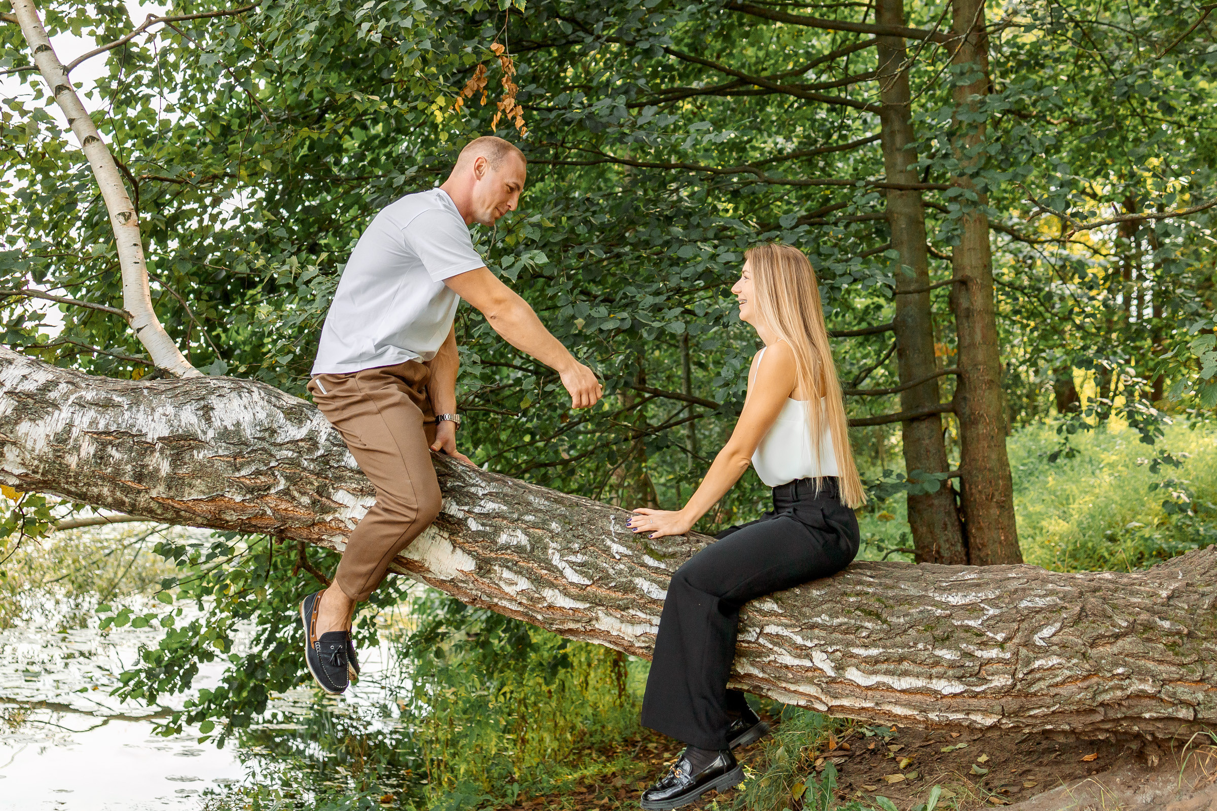 Прогулка в парке Кузьминки