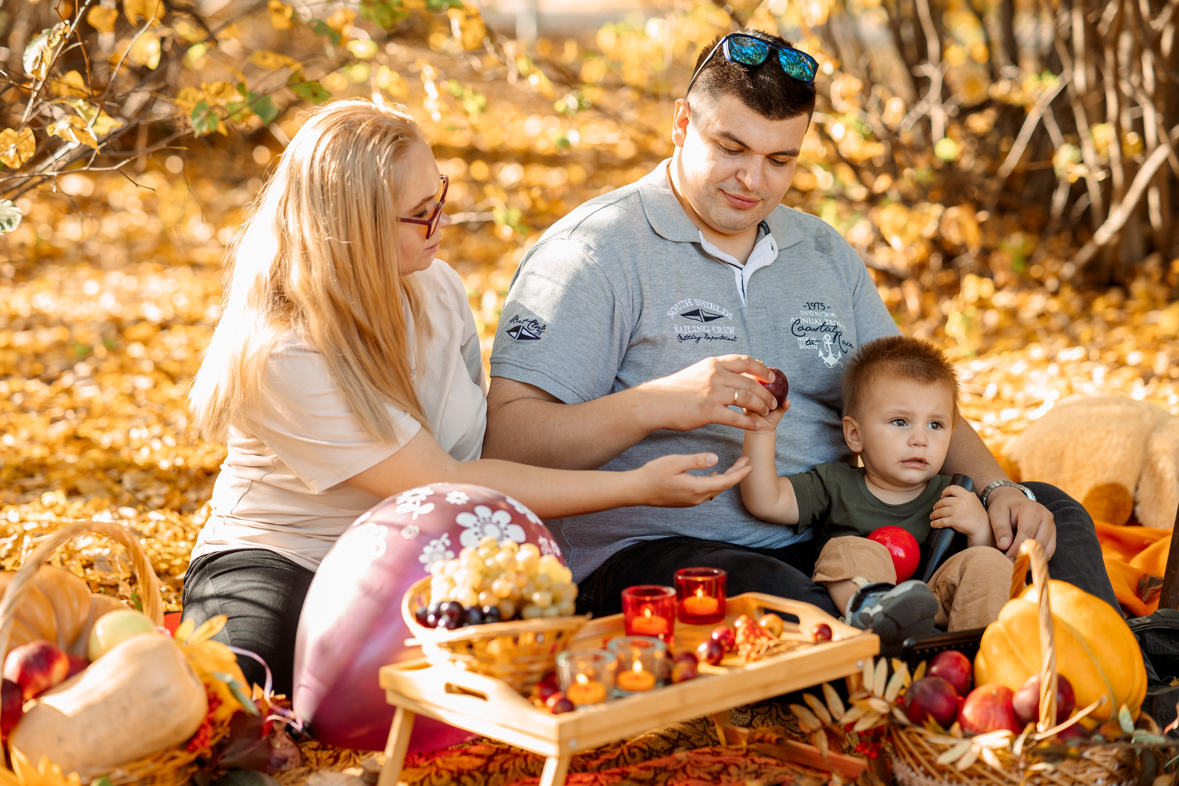 Осенняя фотосессия в парке. Семейный Фотограф в Москве Евгения Симоненко