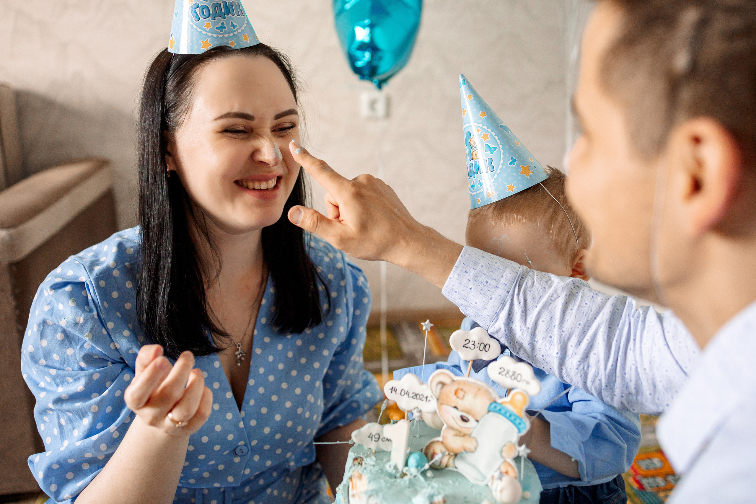 Первый тортик