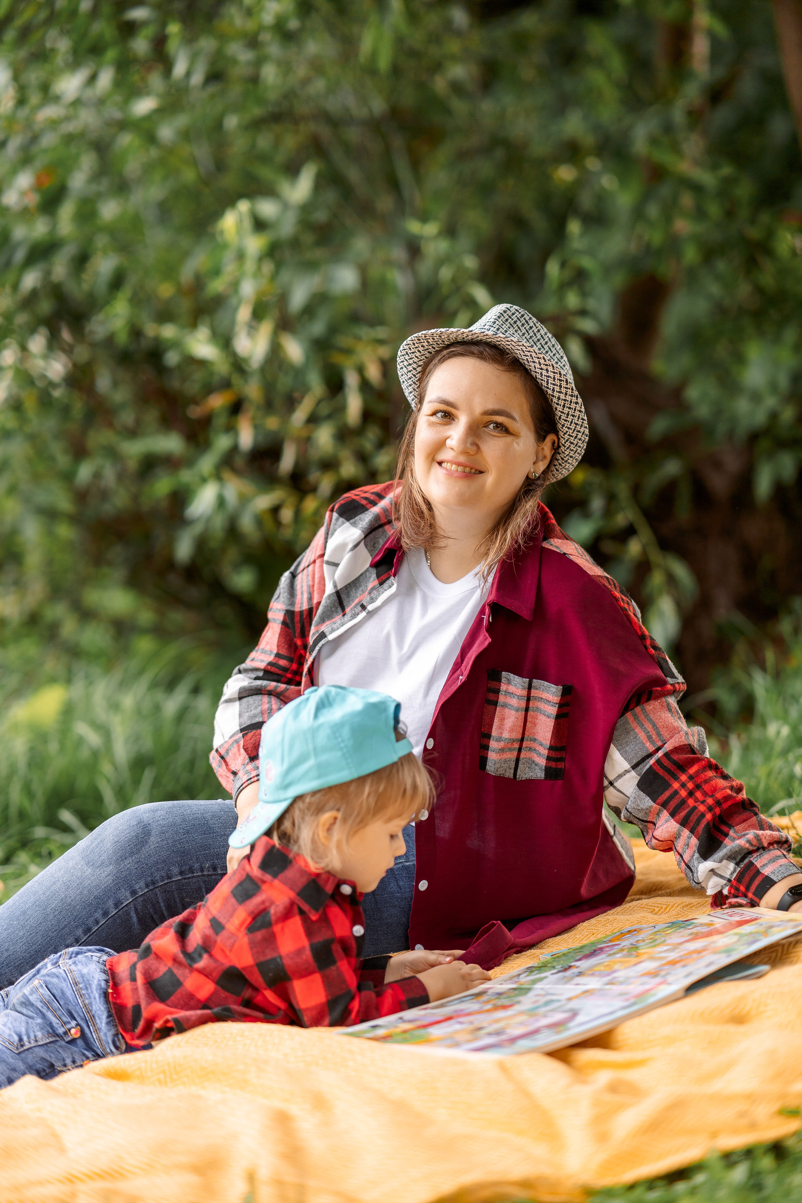 Семейная фотосессия в Наташинском парке. Семейный Фотограф в Москве Евгения Симоненко