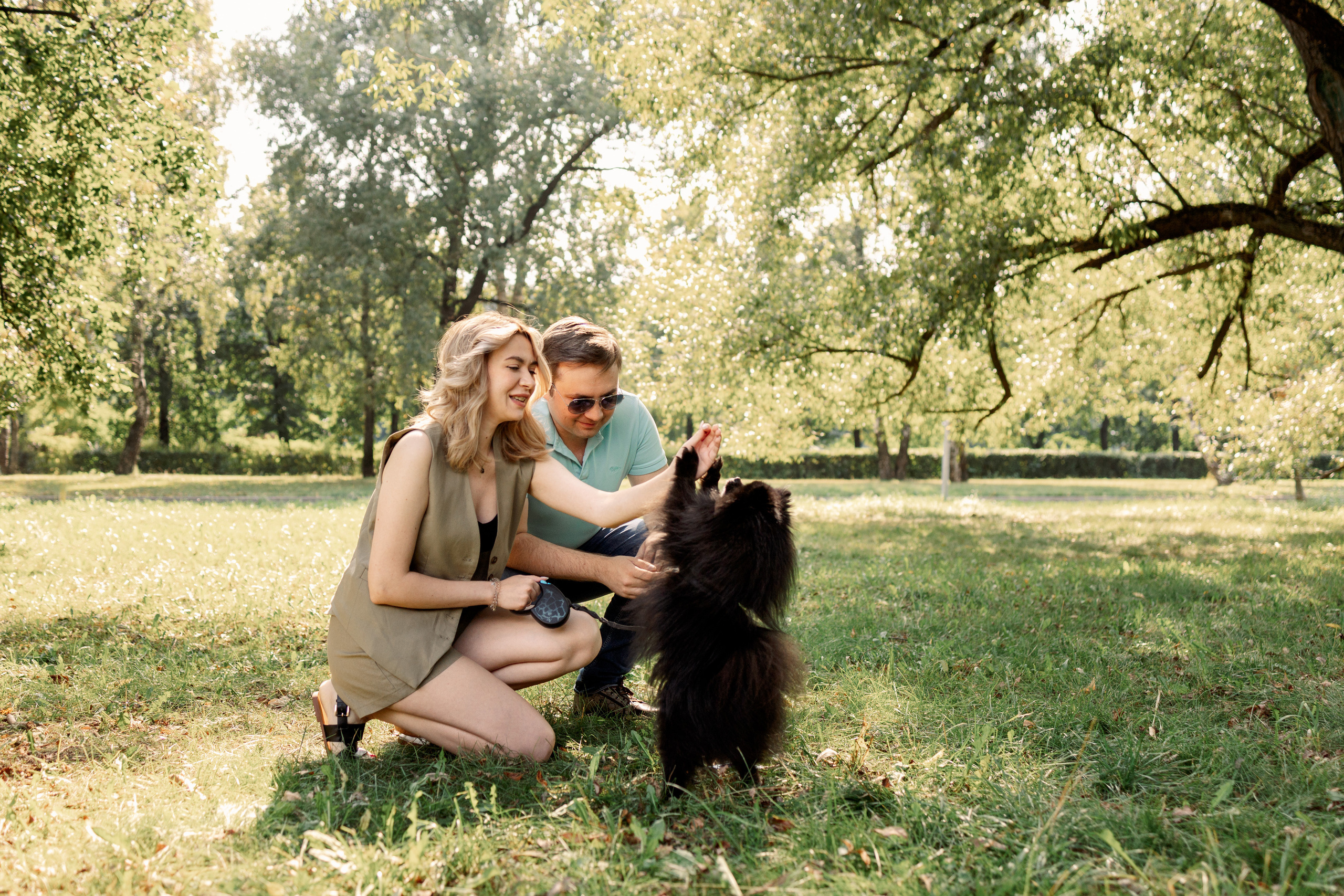 Love Story в парке Радуга. Семейный Фотограф в Москве Евгения Симоненко