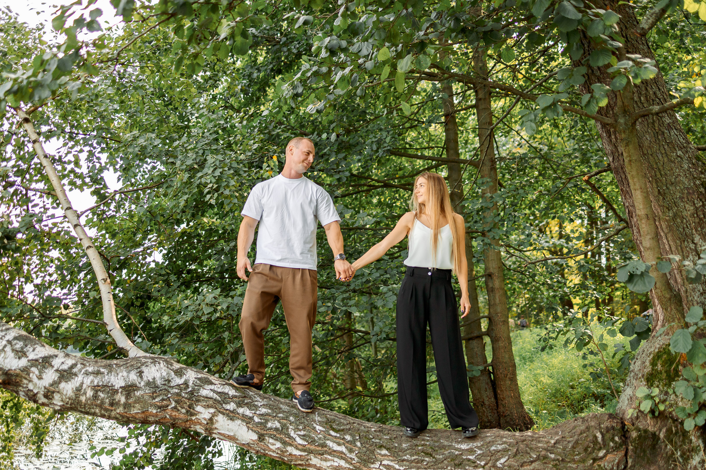 Прогулка в парке Кузьминки