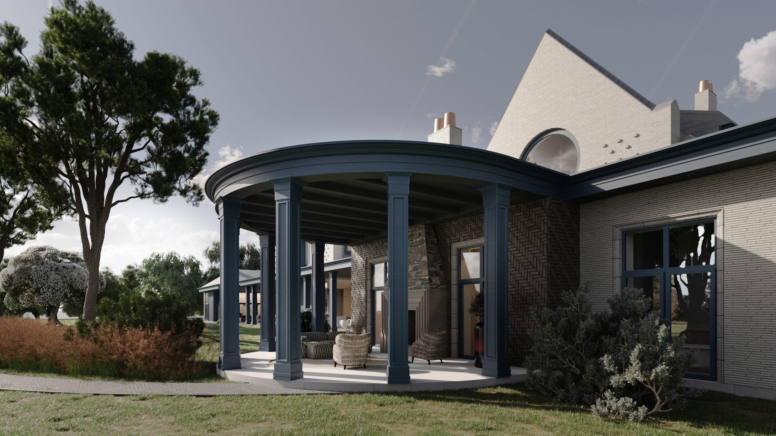 Проект дома от Студии Redrobotdesign