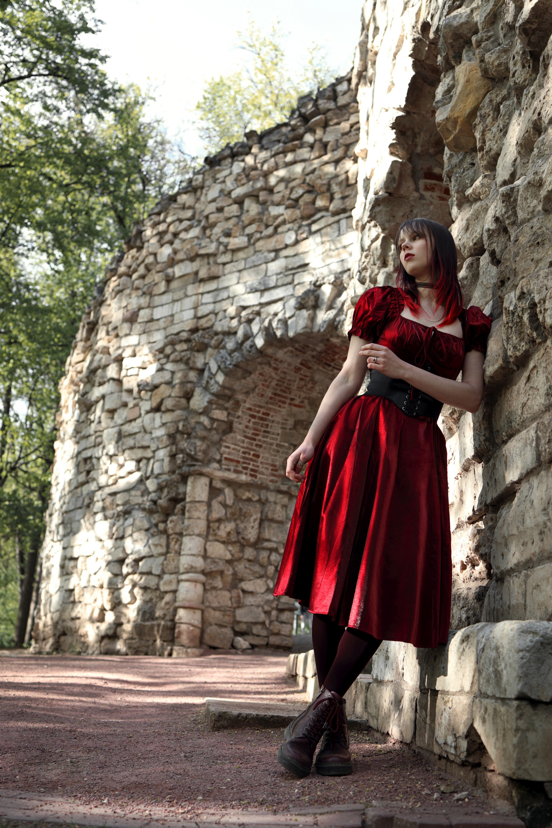 Jungfrau in Rot. Арт-фотограф. Coffelisk