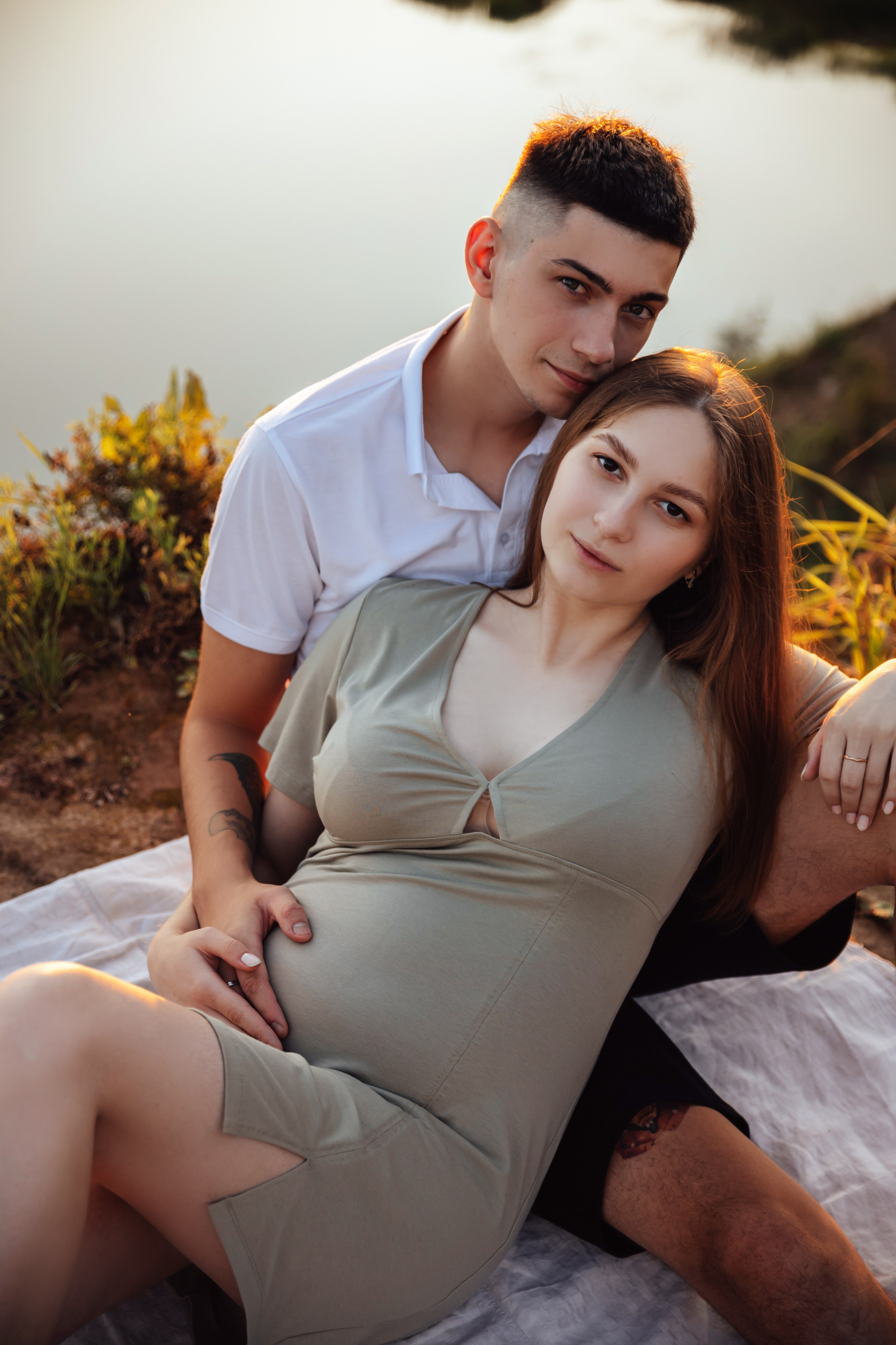 Съемка беременности на природе. Свадебный и семейный фотограф в Витебске Наталья Мамойко