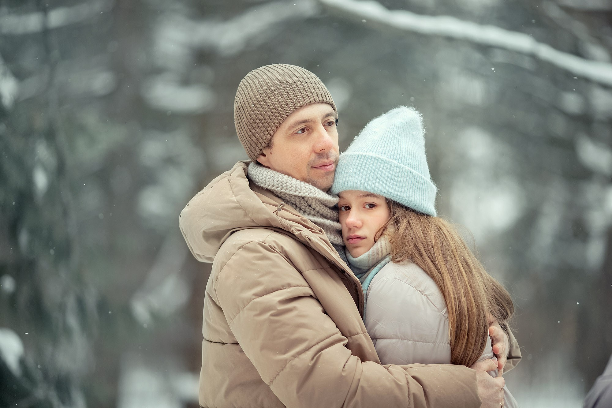 Зимние забавы на семейной фотосессии. Tatyana Nadezhdina Family photographer