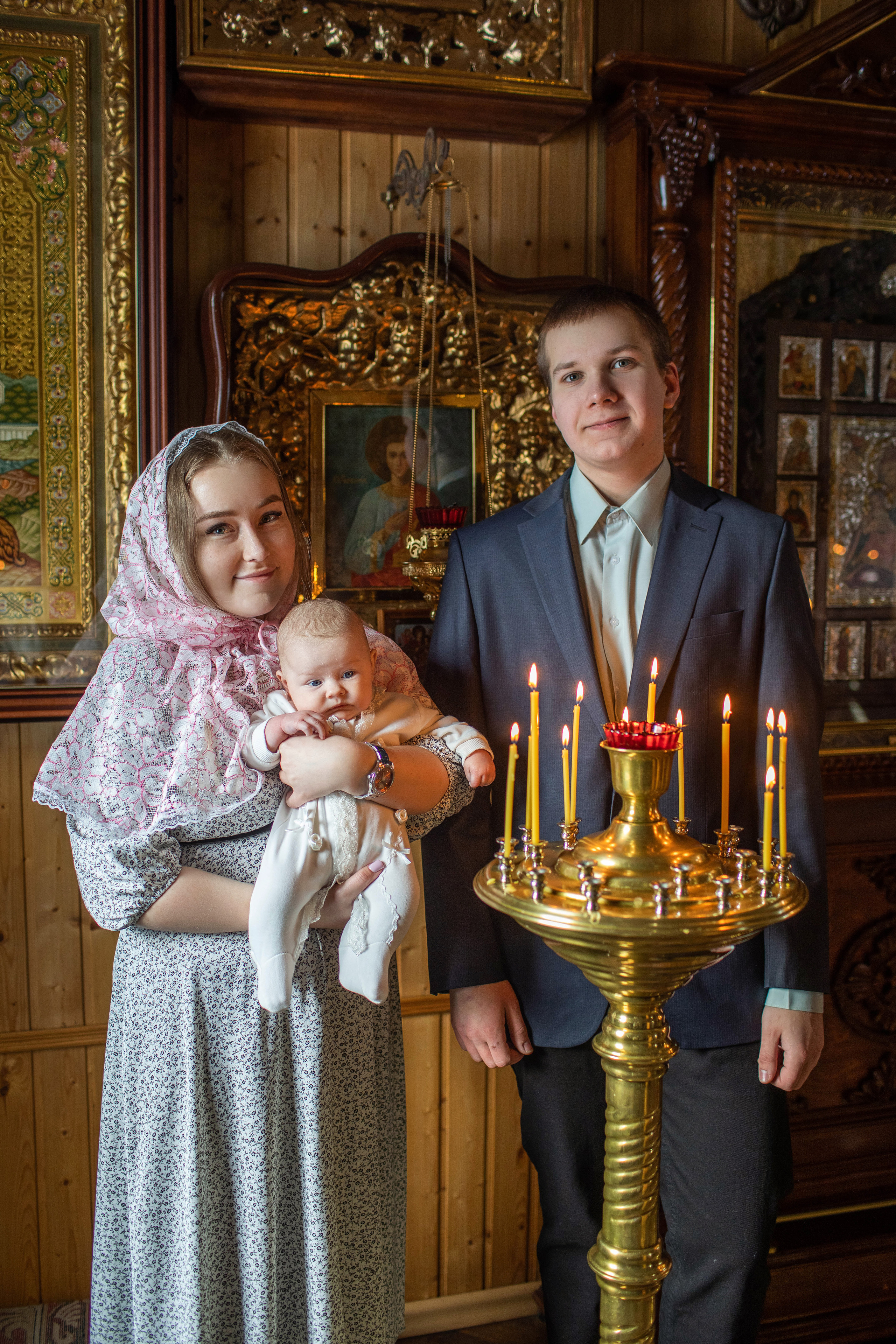 Крещение Полины. Свадебный и портретный фотограф