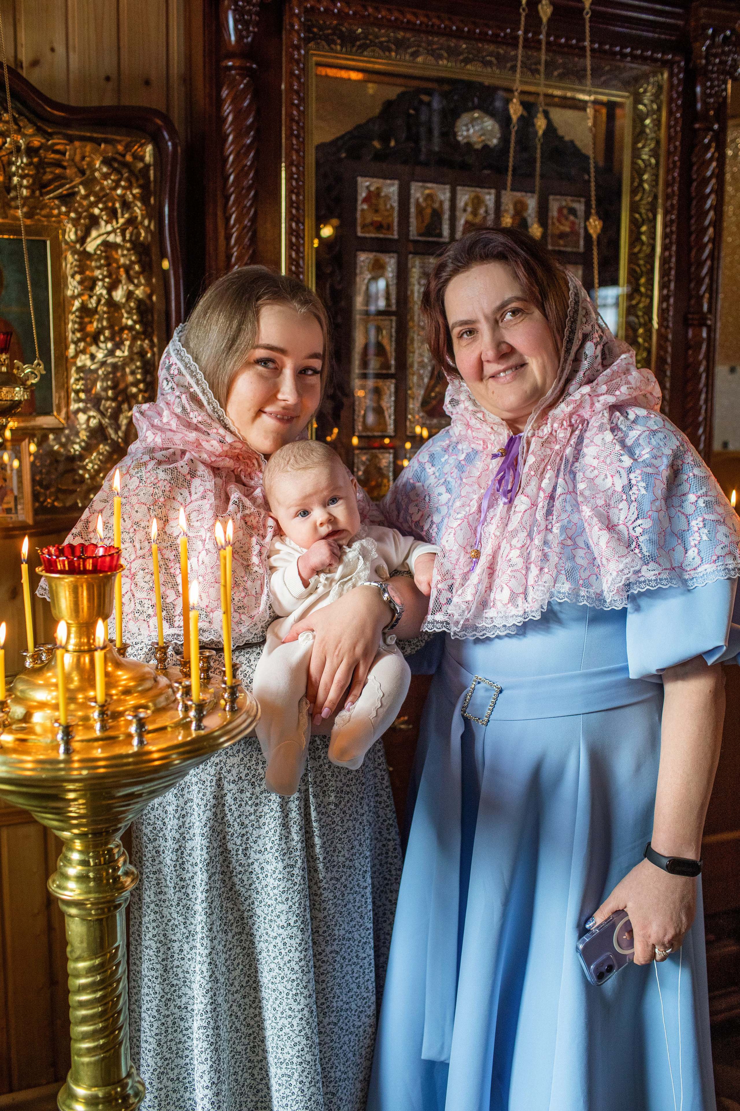 Крещение Полины. Свадебный и портретный фотограф