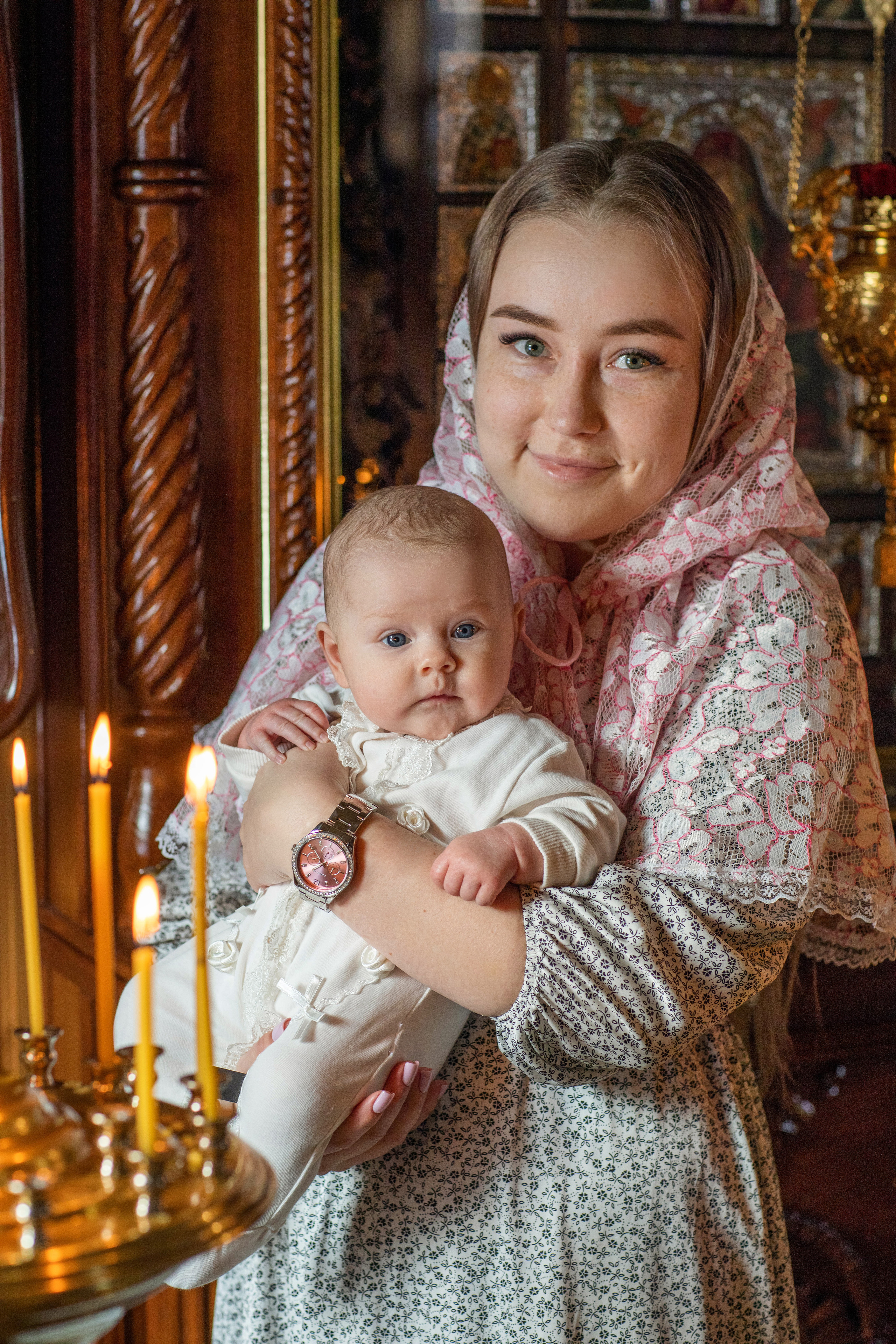 Крещение Полины. Свадебный и портретный фотограф