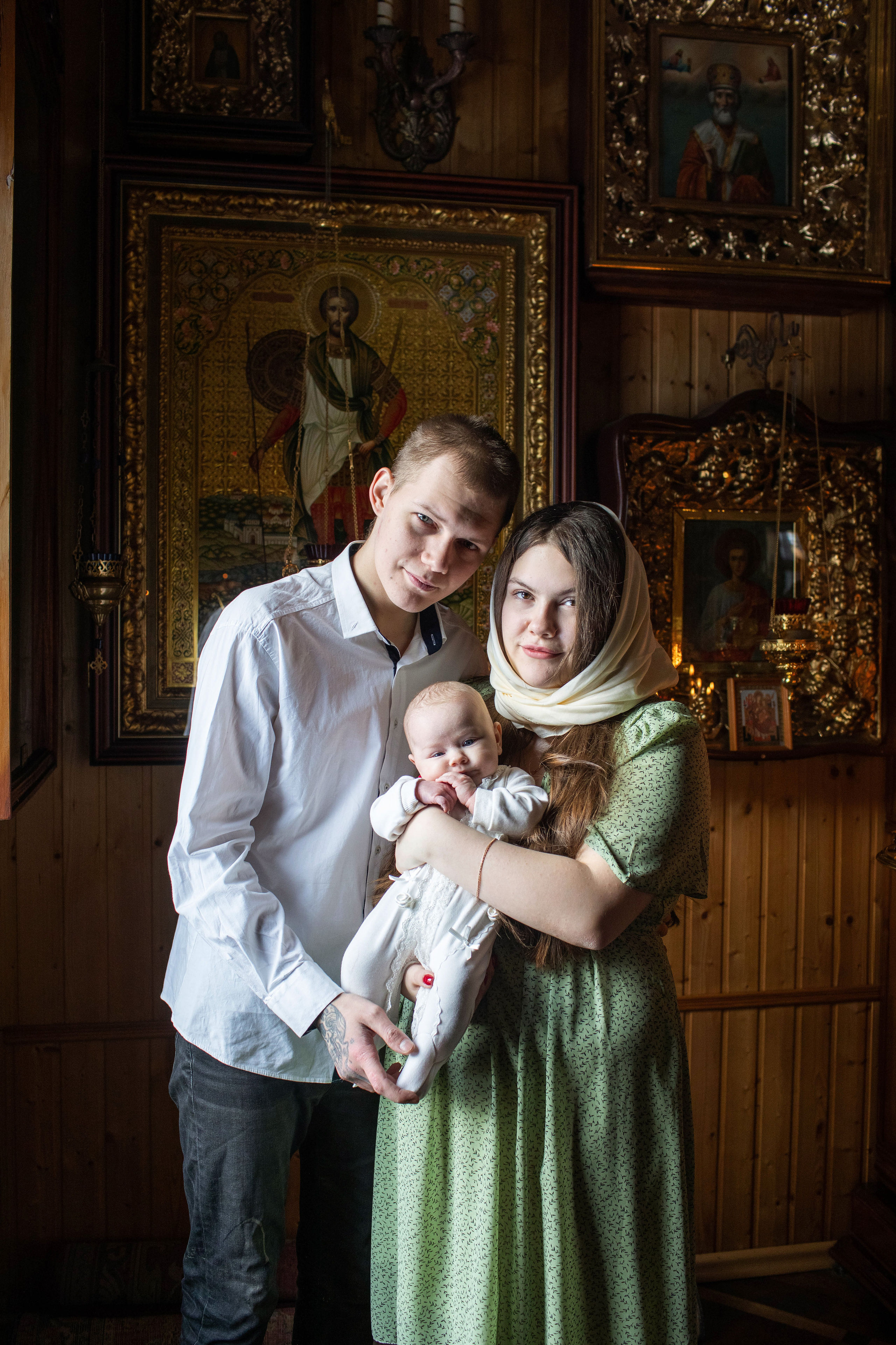 Крещение Полины. Свадебный и портретный фотограф