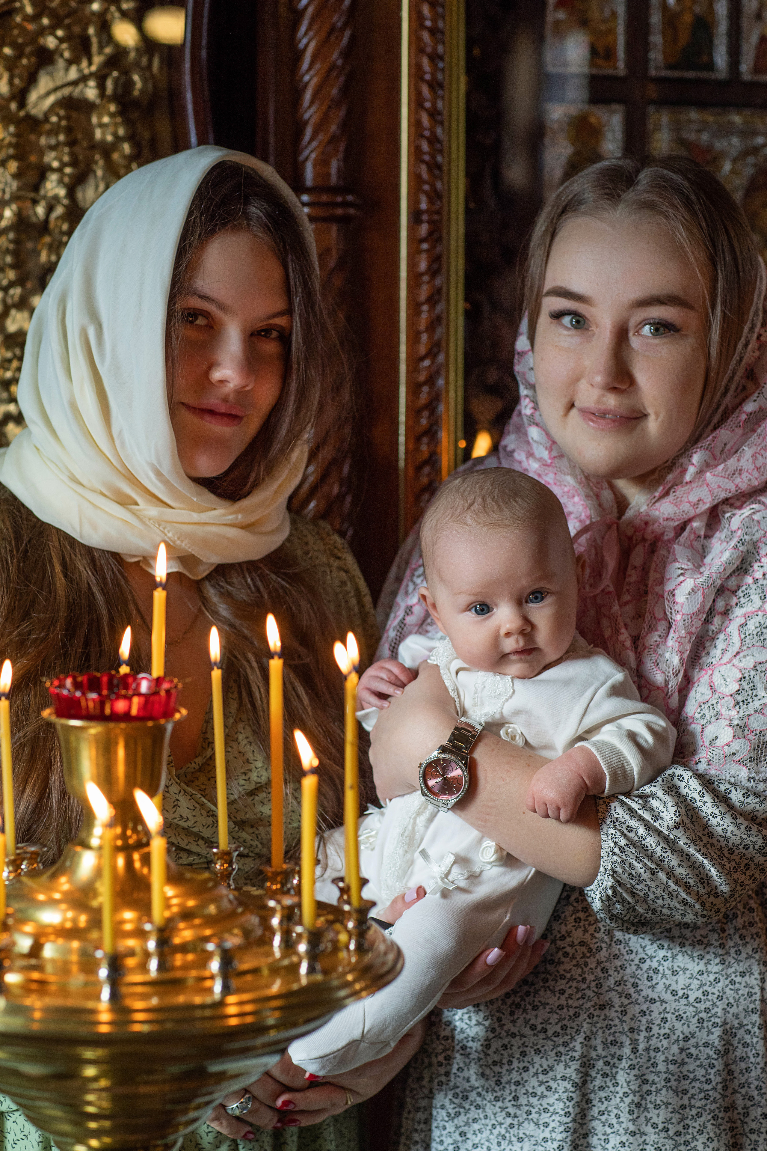 Крещение Полины. Свадебный и портретный фотограф