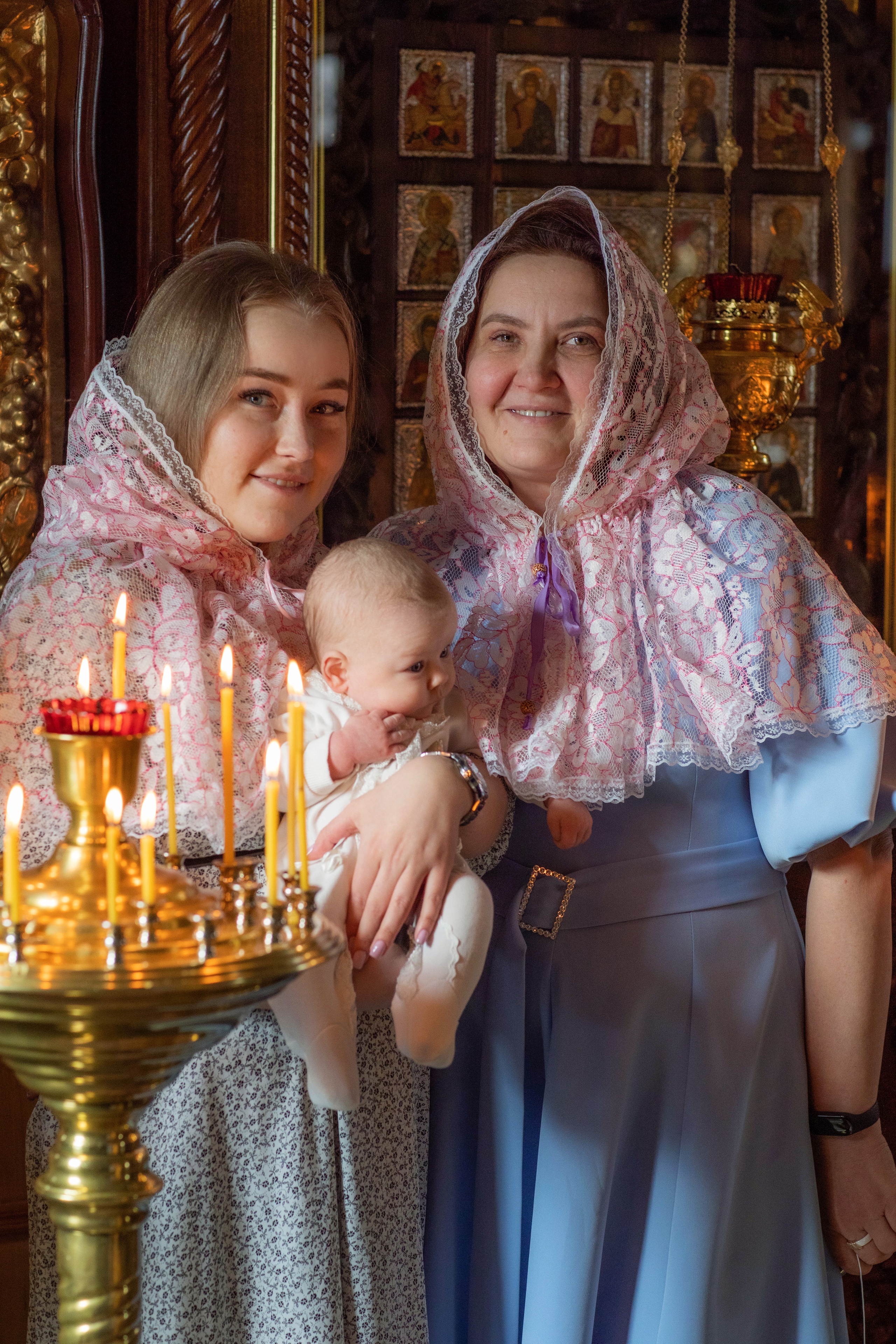 Крещение Полины. Свадебный и портретный фотограф