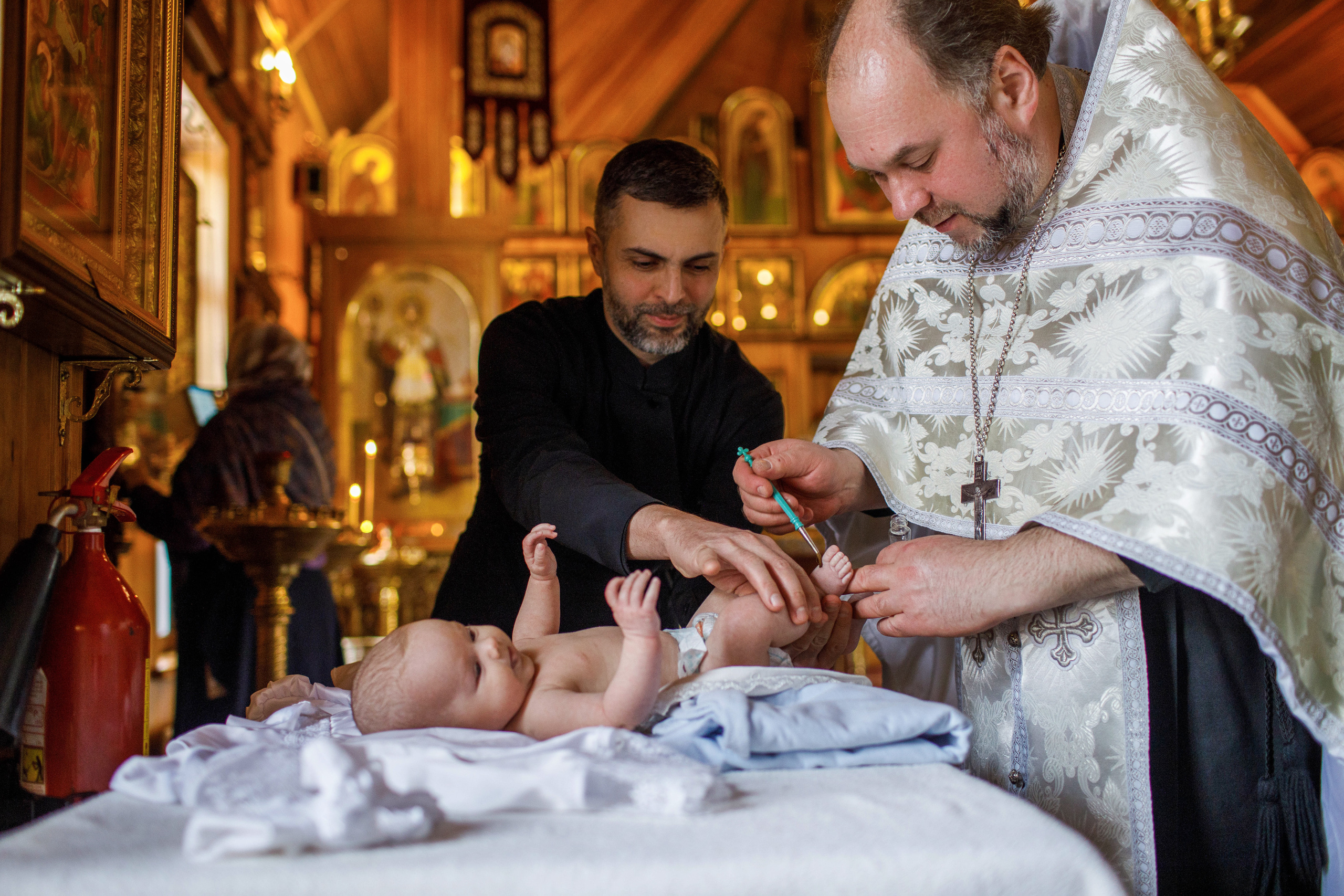 Крещение Полины. Свадебный и портретный фотограф
