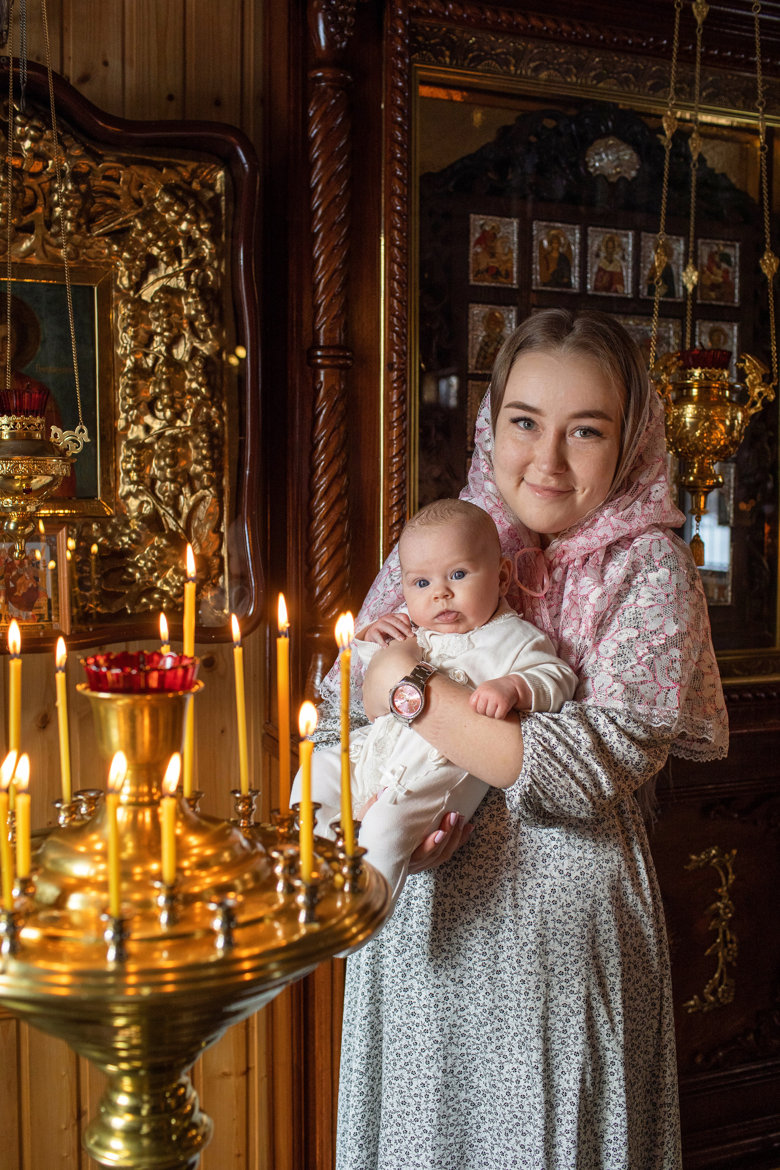 Крещение Полины. Свадебный и портретный фотограф