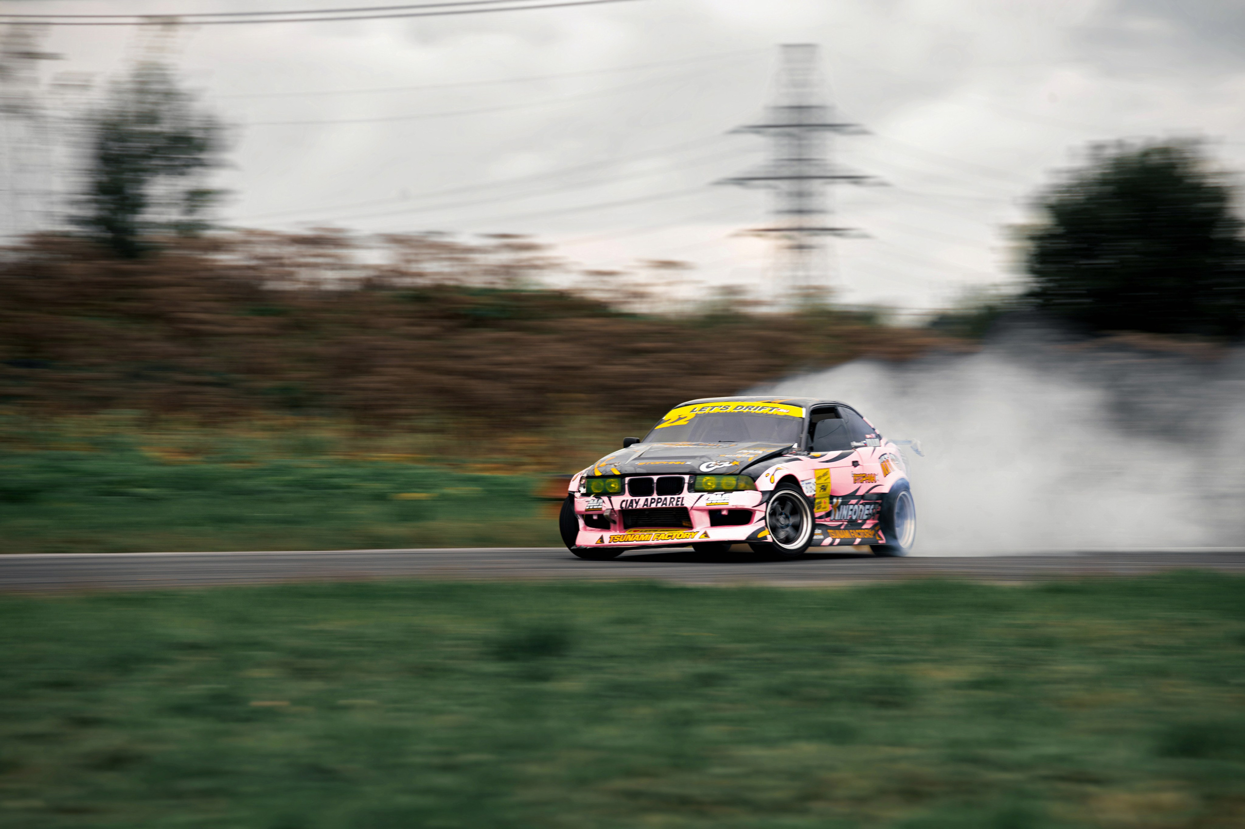 Фотосъемка дрифта в Санкт-Петербурге | Энергичные кадры для спортивных медиа