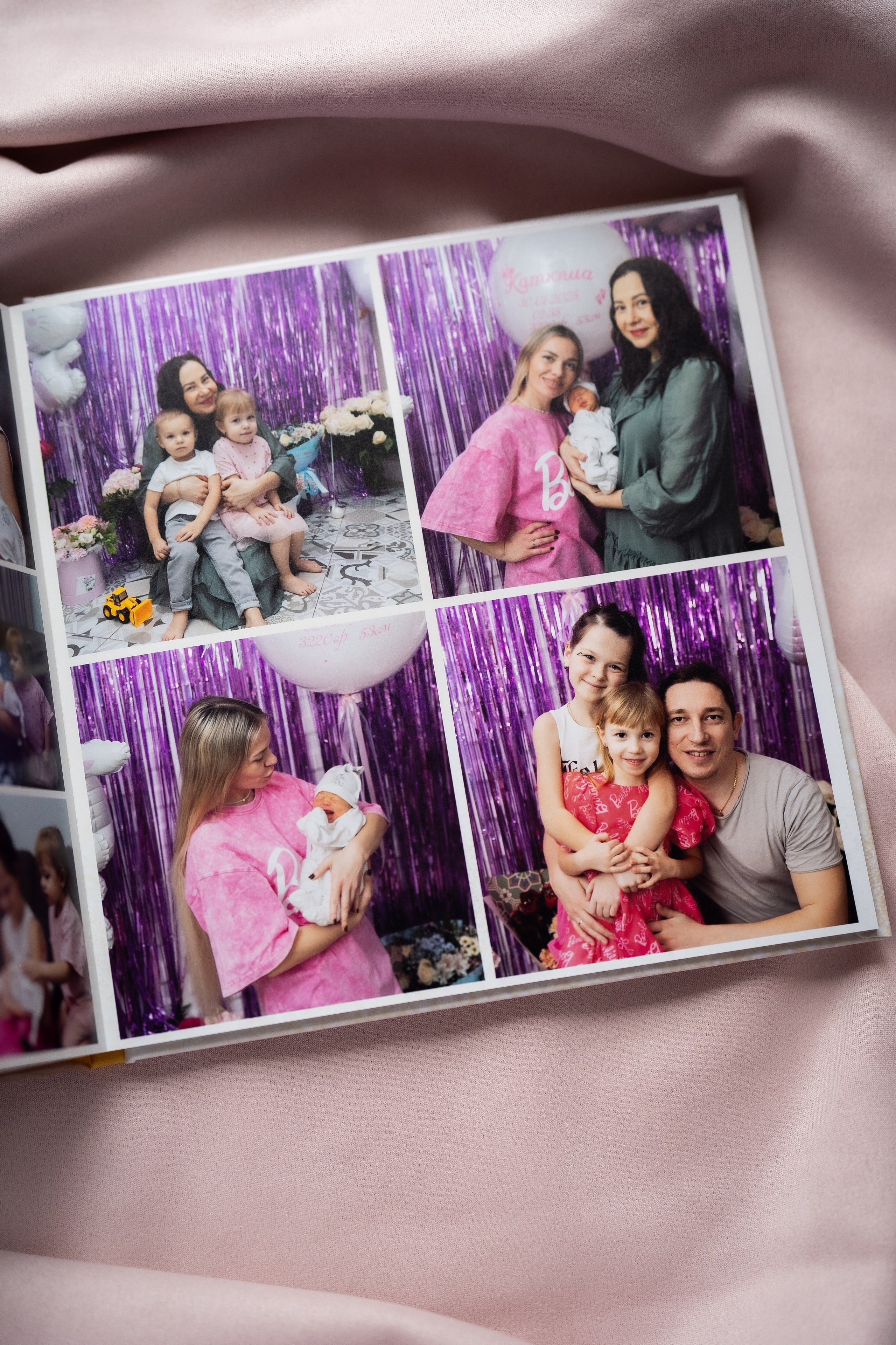 Фотокнига. Выписка Катюши. Семейный и детский фотограф в Сергиев Посаде, Хотьково Якимчук Любовь