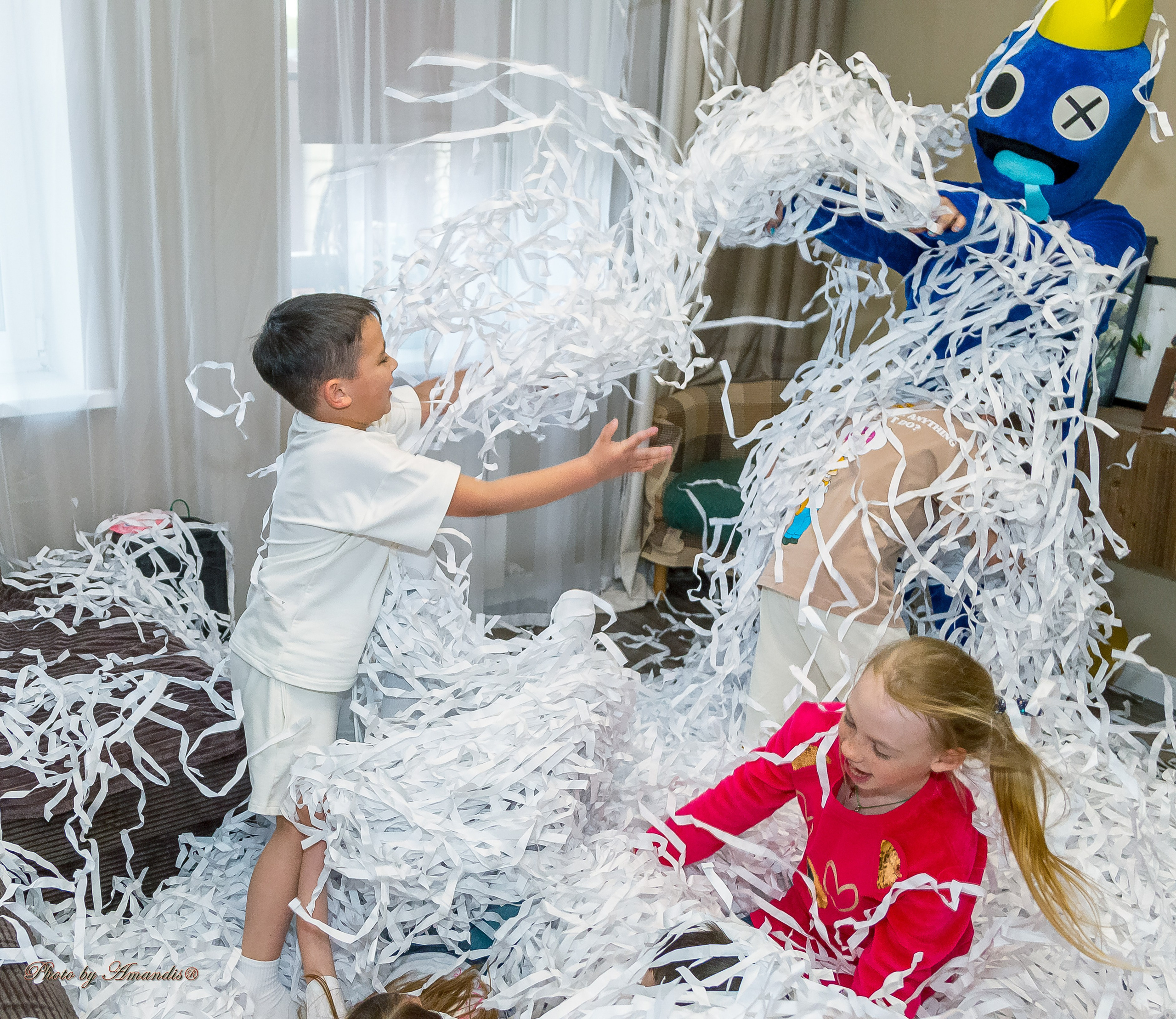 День рождения Лёвы (6 лет). Репортажная съемка в Москве и области. Анималистика