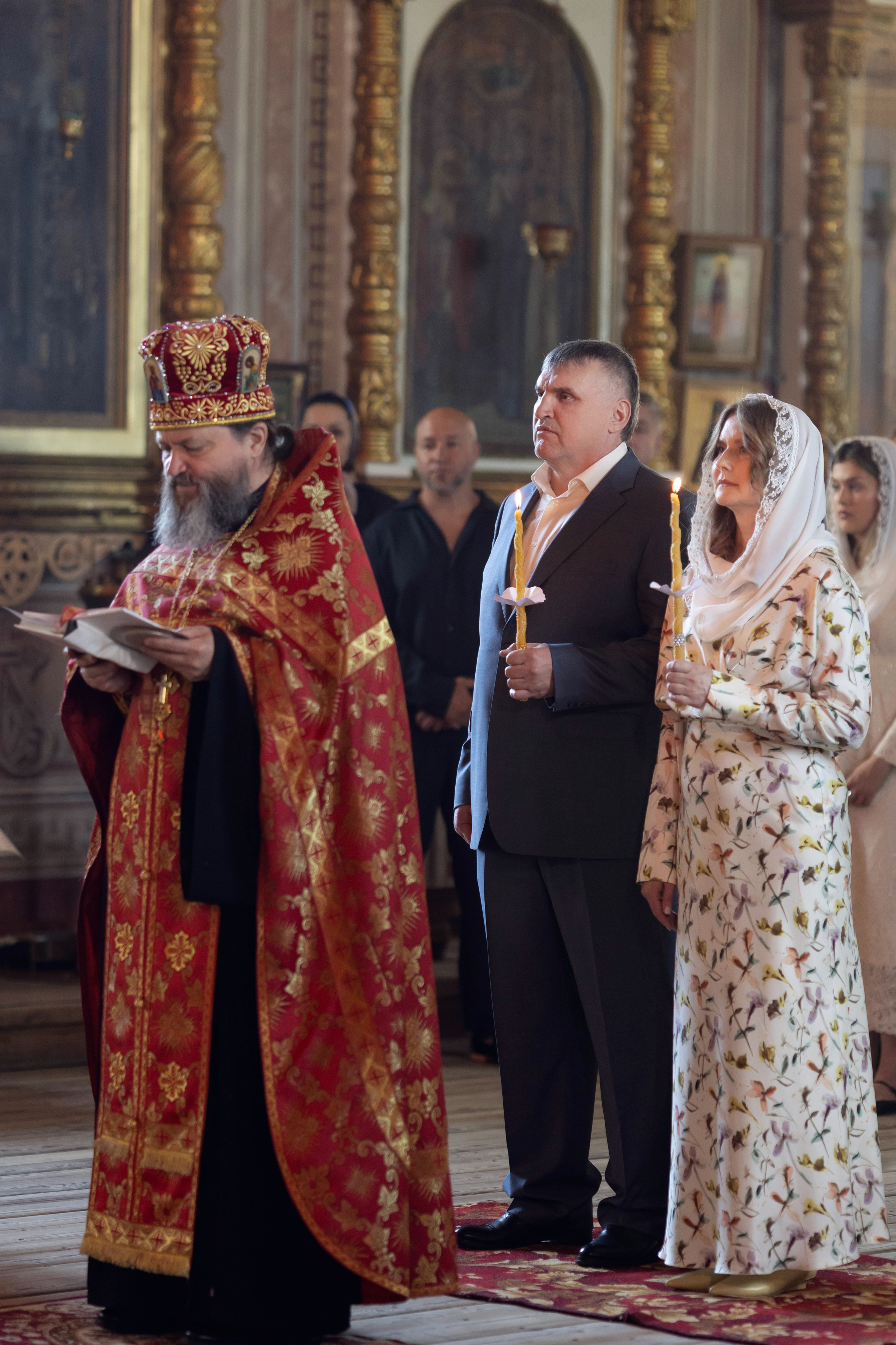 Венчание Сергей и Анна Воскресенский храм. Семейный и детский фотограф Анна Петракова