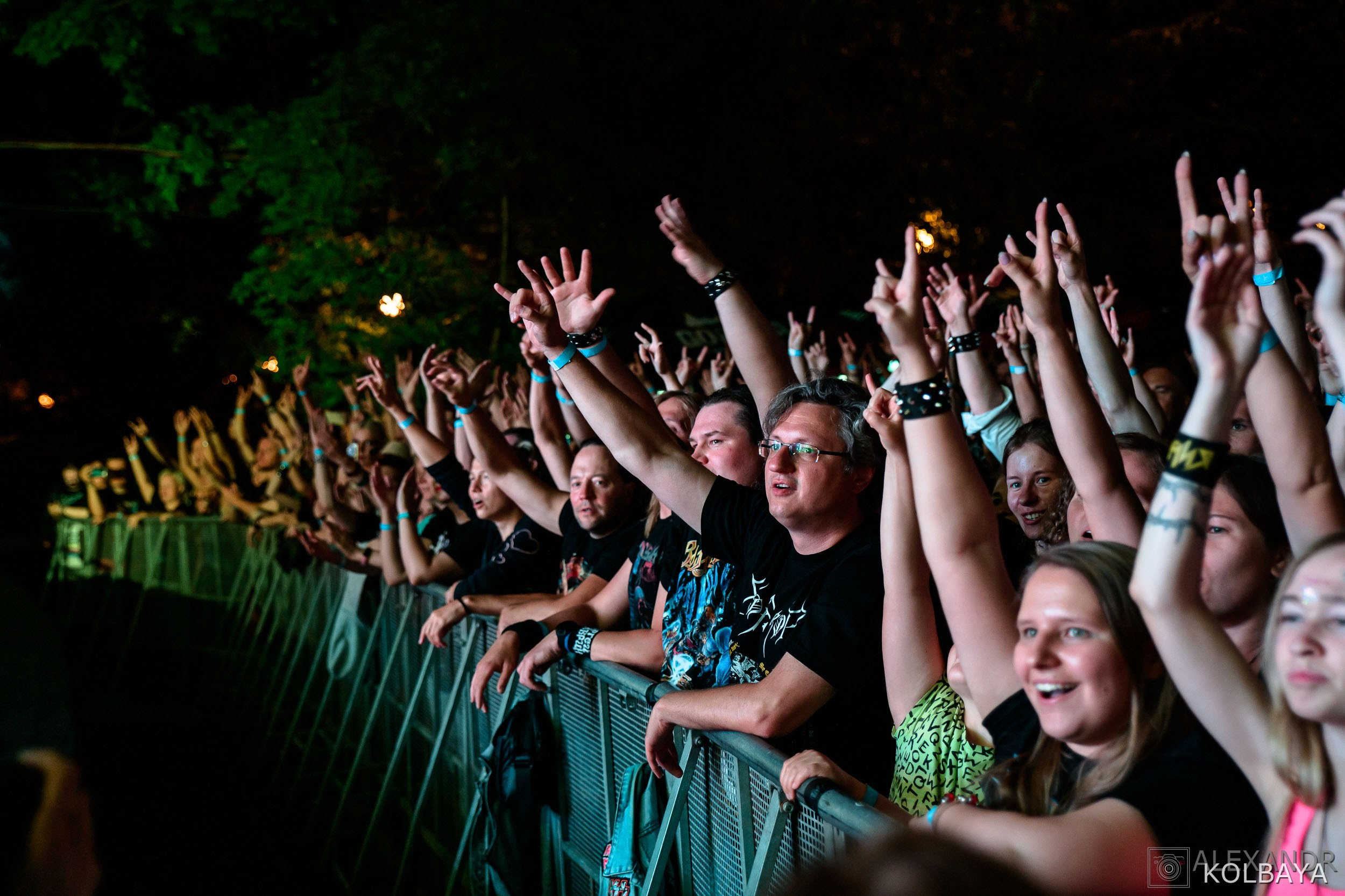 Концерт группы Эпидемия в Зеленом театре. Концертный и театральный репортажный фотограф в Москве Александр Колбая