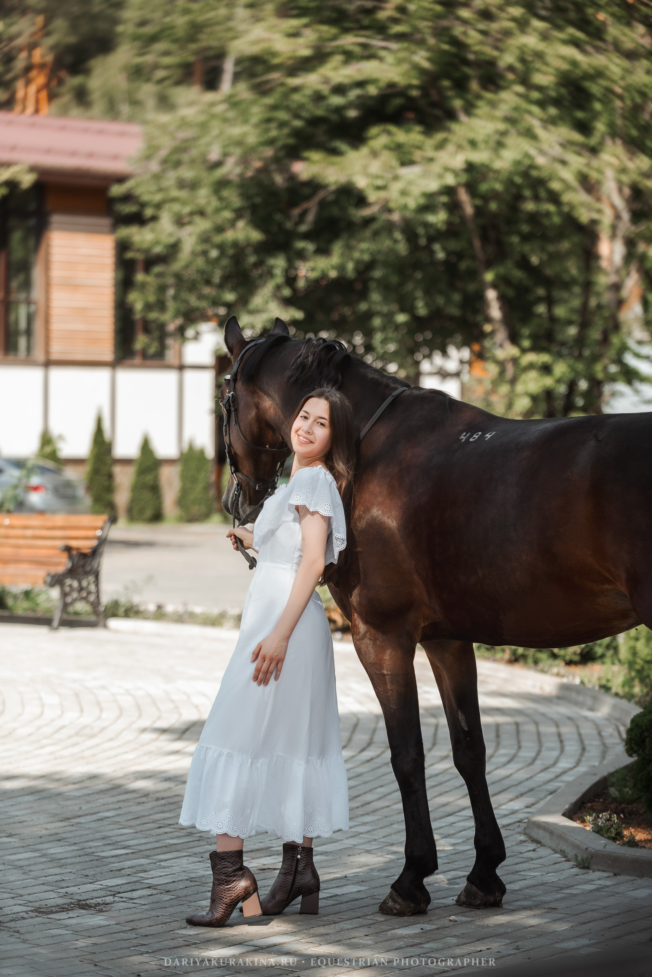 Полина и Заправа. Конный фотограф Куракина Дарья • Фотосессии с лошадьми