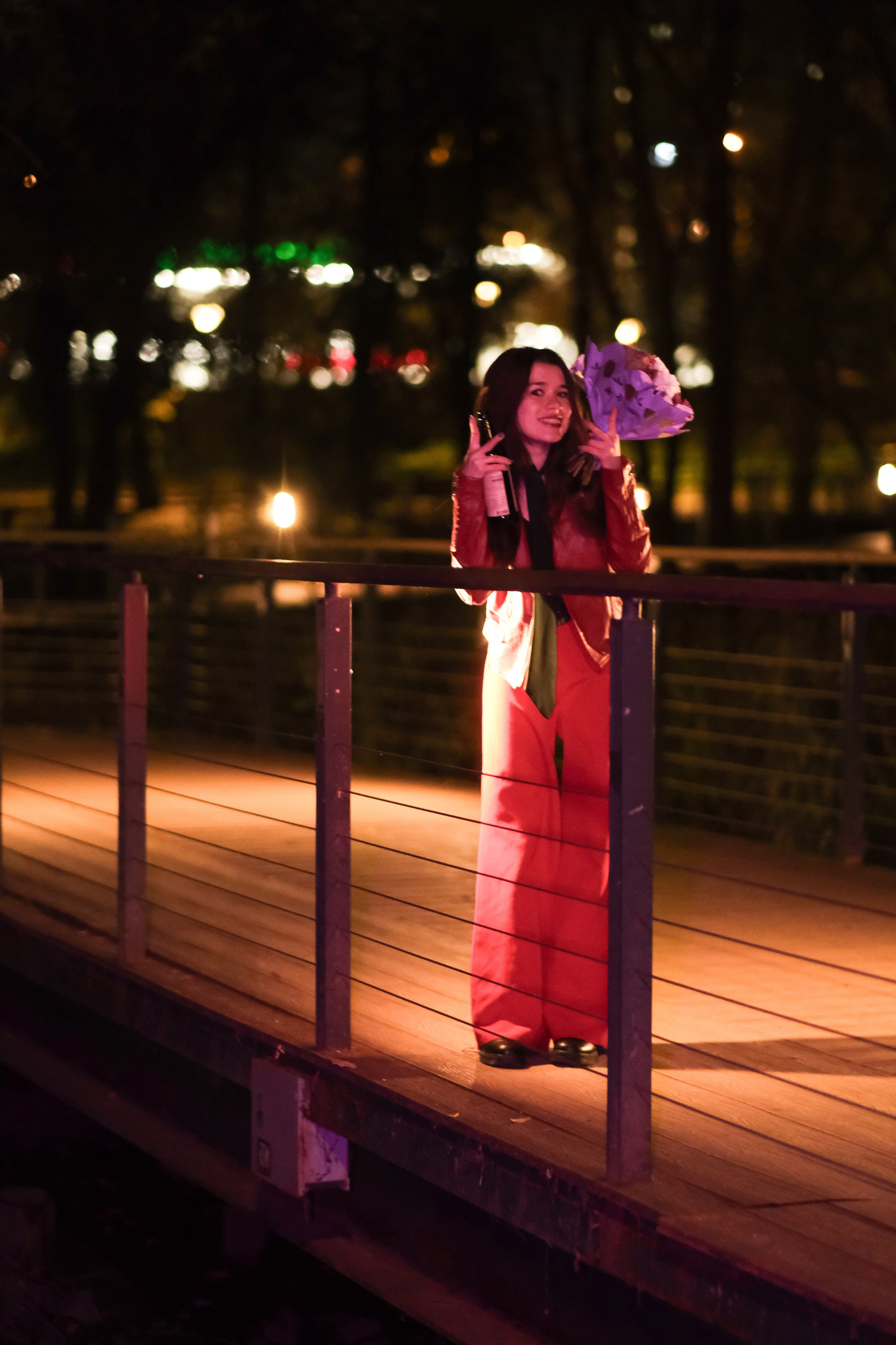 Александра в красном. Креативный фотограф в Москве Арапова Виталия