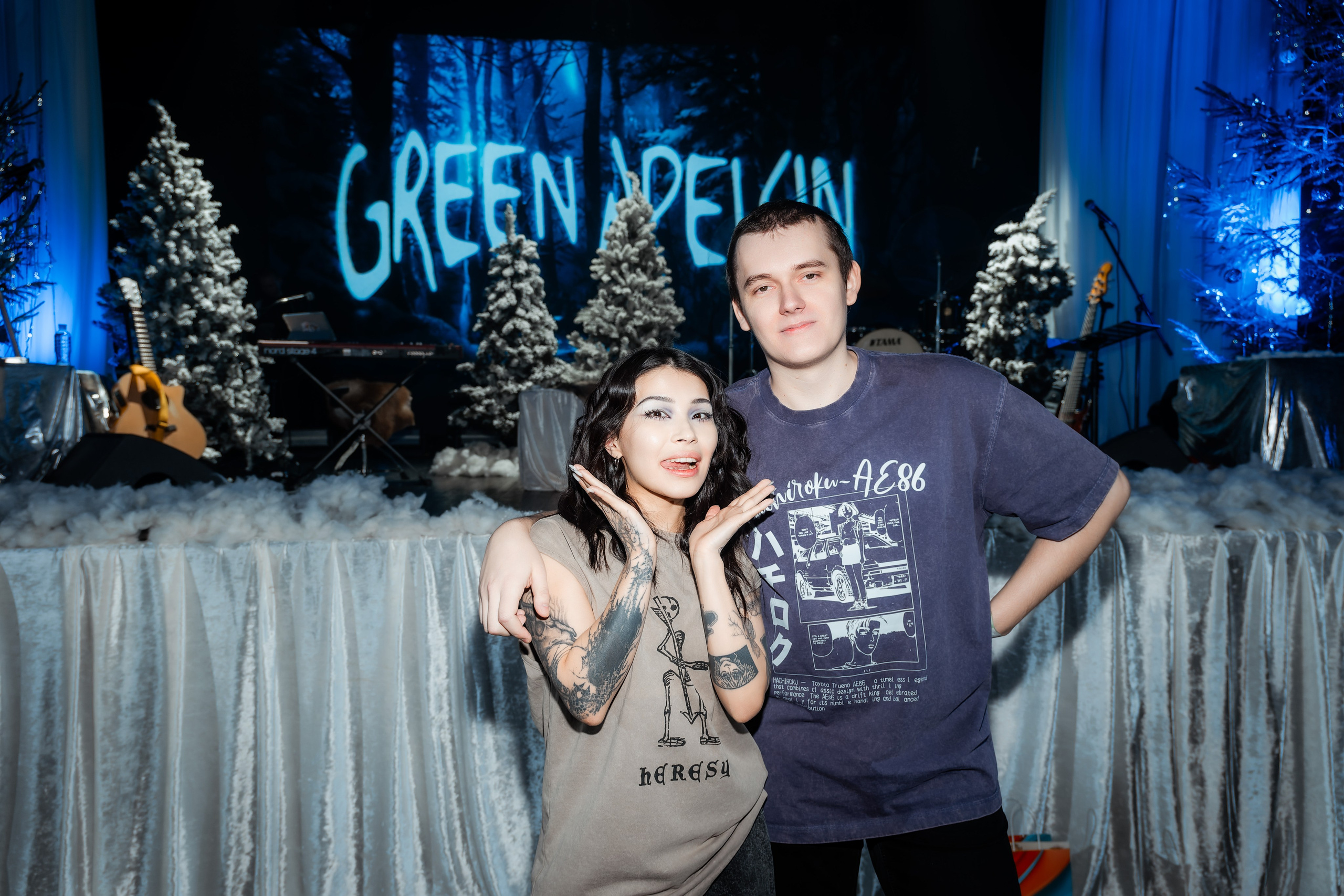 Green Apelsin в Альфа Кристалл 06.01.2026. Репортажный фотограф и видеограф в Москве