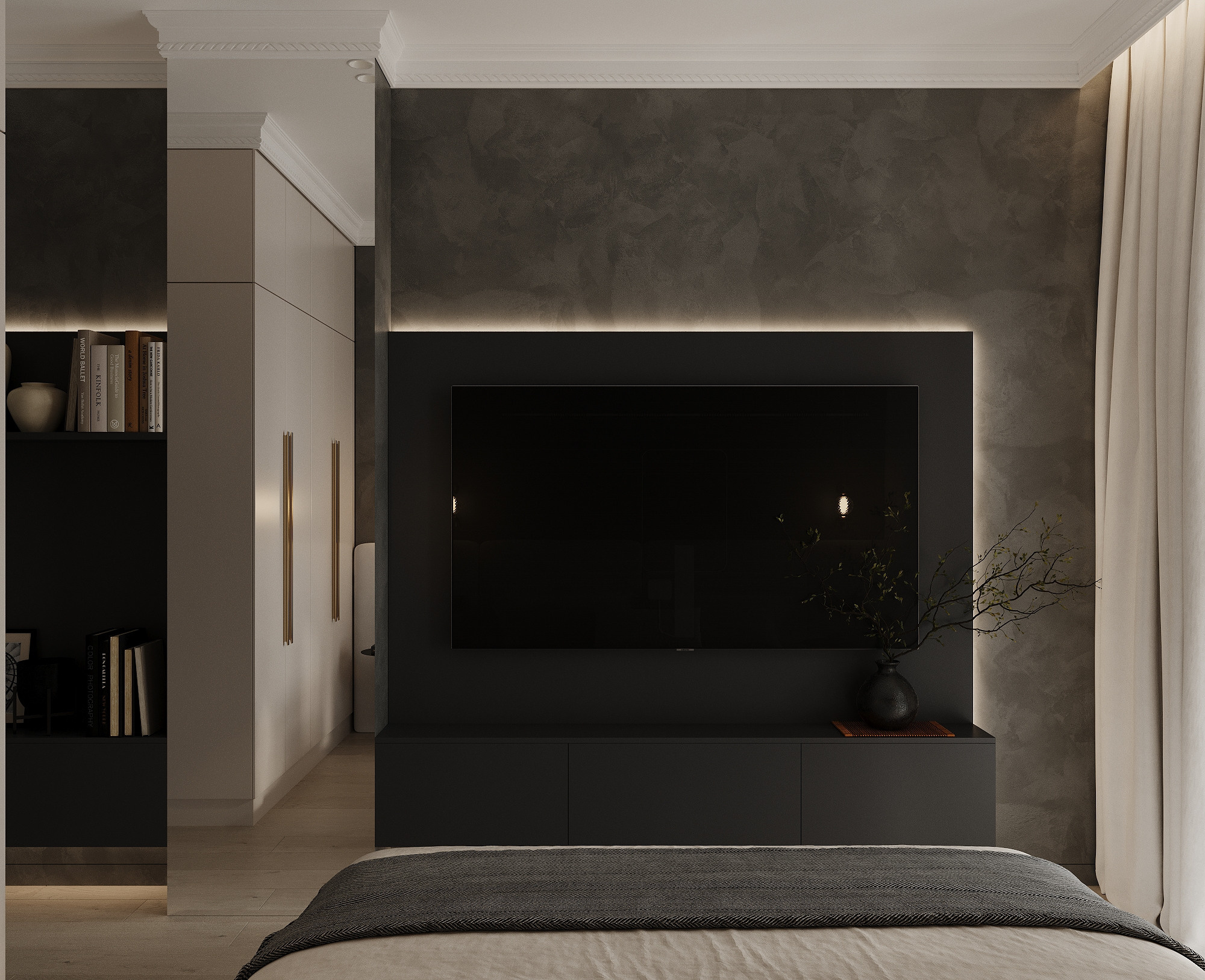 ЖК Минск Мир, дом Рио-де-Жанейро S90. Дизайн интерьера TATA VOLK