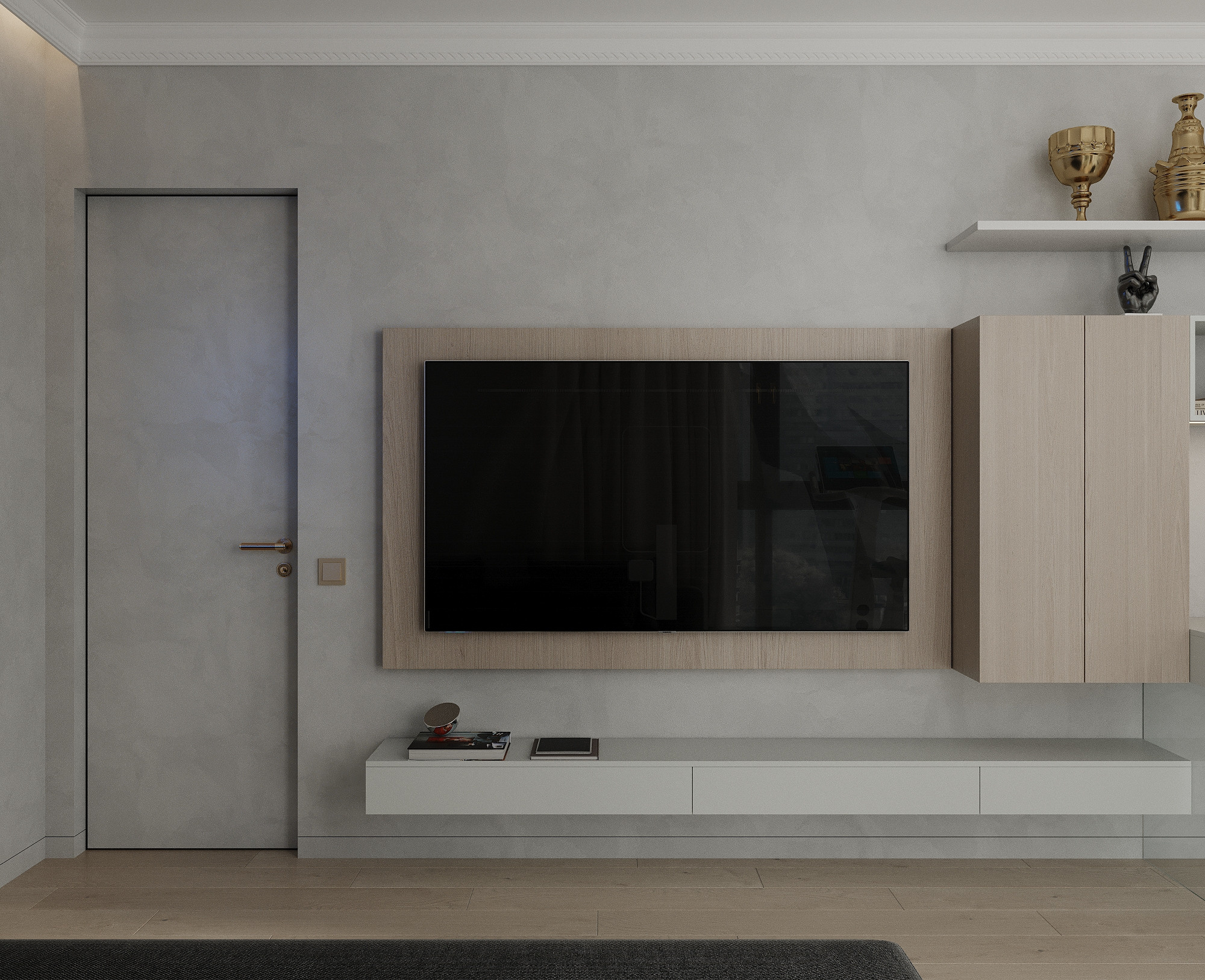 ЖК Минск Мир, дом Рио-де-Жанейро S90. Дизайн интерьера TATA VOLK