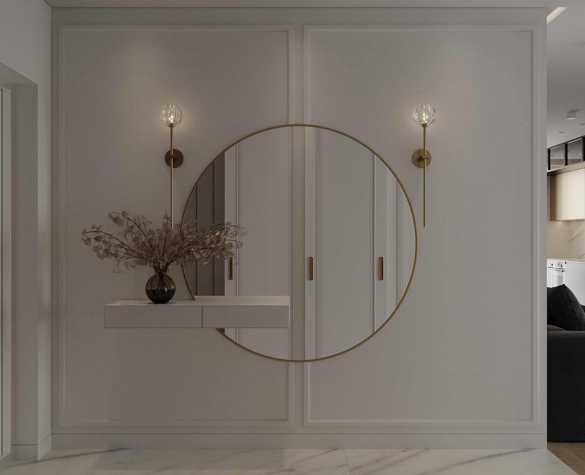 ЖК Минск Мир, дом Рио-де-Жанейро S90. Дизайн интерьера TATA VOLK