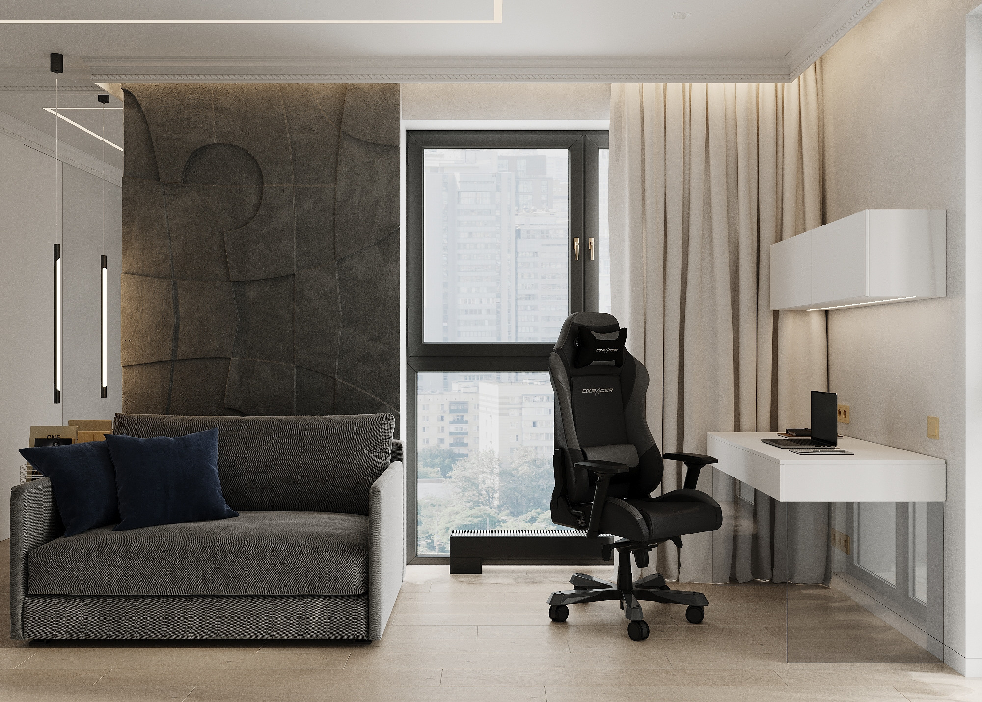 ЖК Минск Мир, дом Рио-де-Жанейро S90. Дизайн интерьера TATA VOLK