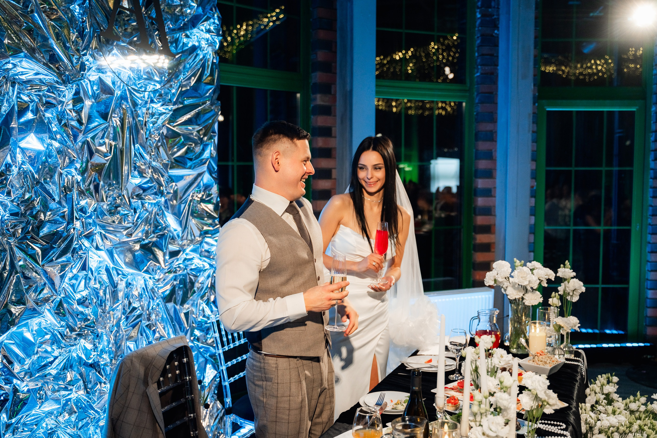 Свадебный банкет. Свадебный фотограф Москва и МО