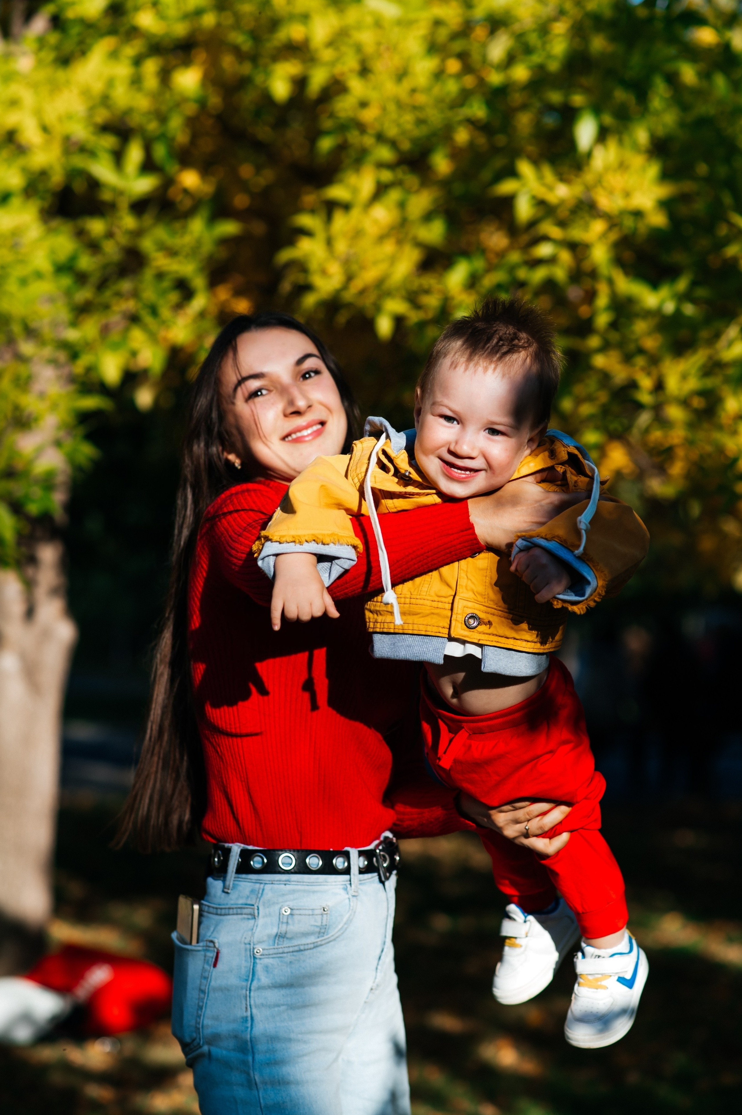 Осенью в парке. Семейный фотограф в Оренбурге Анна Рожкова