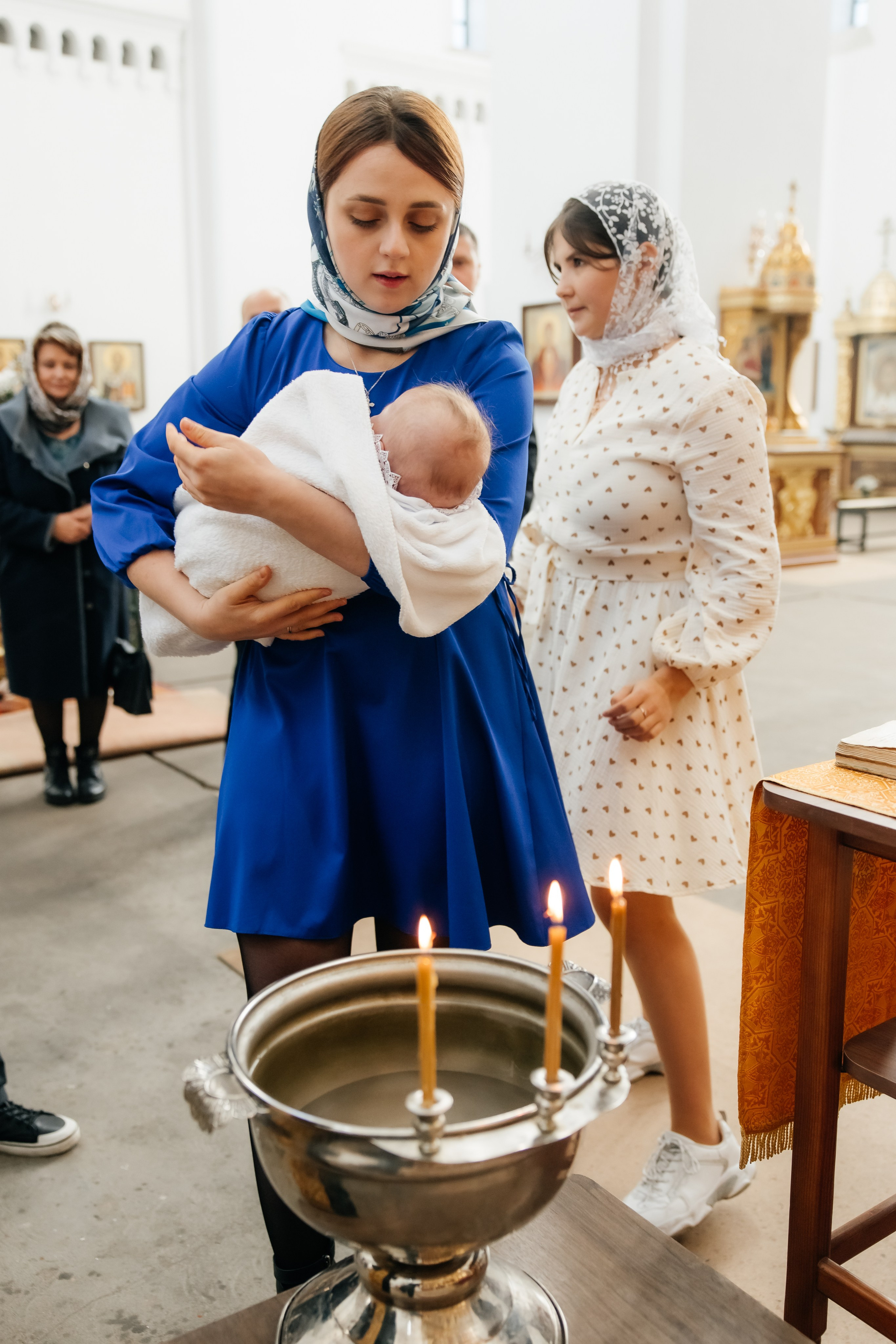 Крещение Мирославы. Храм иконы Божьей Матери «Всех скорбящих Радость». Фотограф ВИКА МЕДУЗА