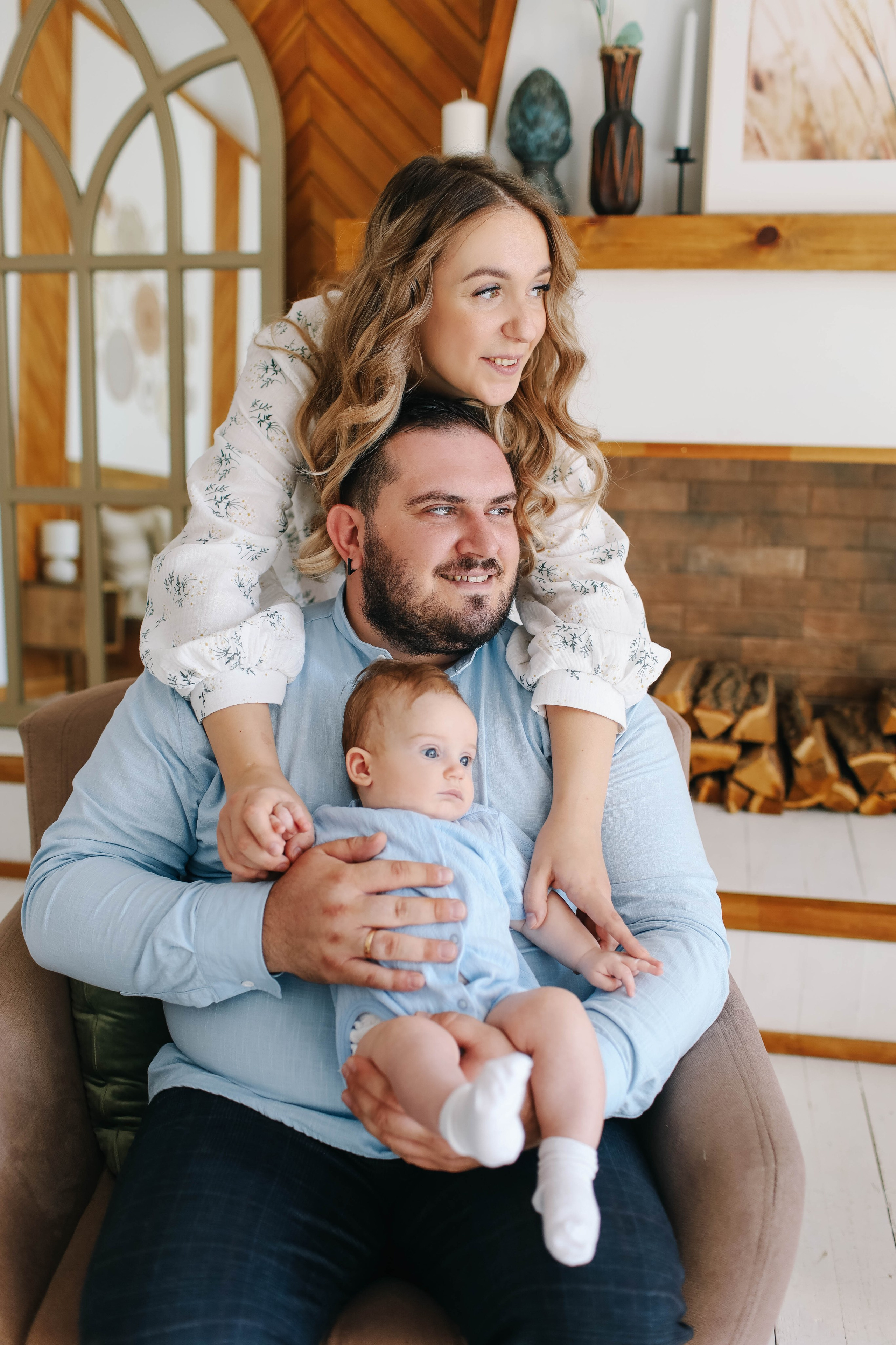 Семейная фотосессия с малышом. Семейный и свадебный фотограф в Пензе Валерия Филюкова