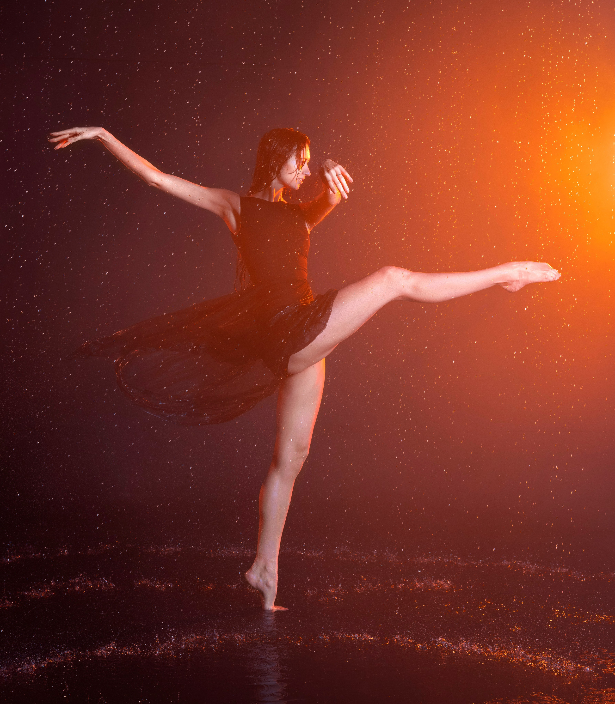 Анна в аква студии. Балетный фотограф Москва Майоров Николай