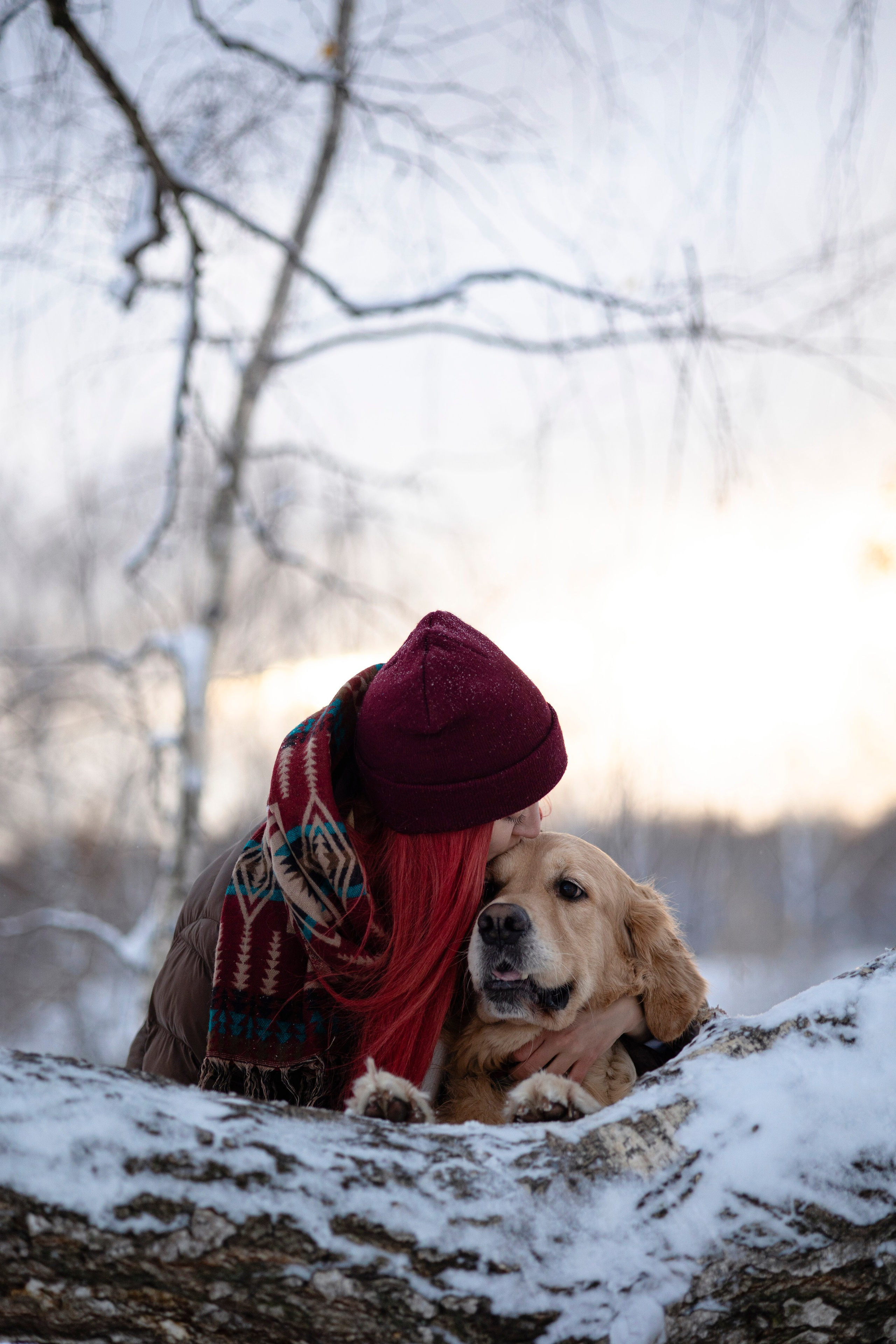 Съемка с собакой. Анастасия Белаш