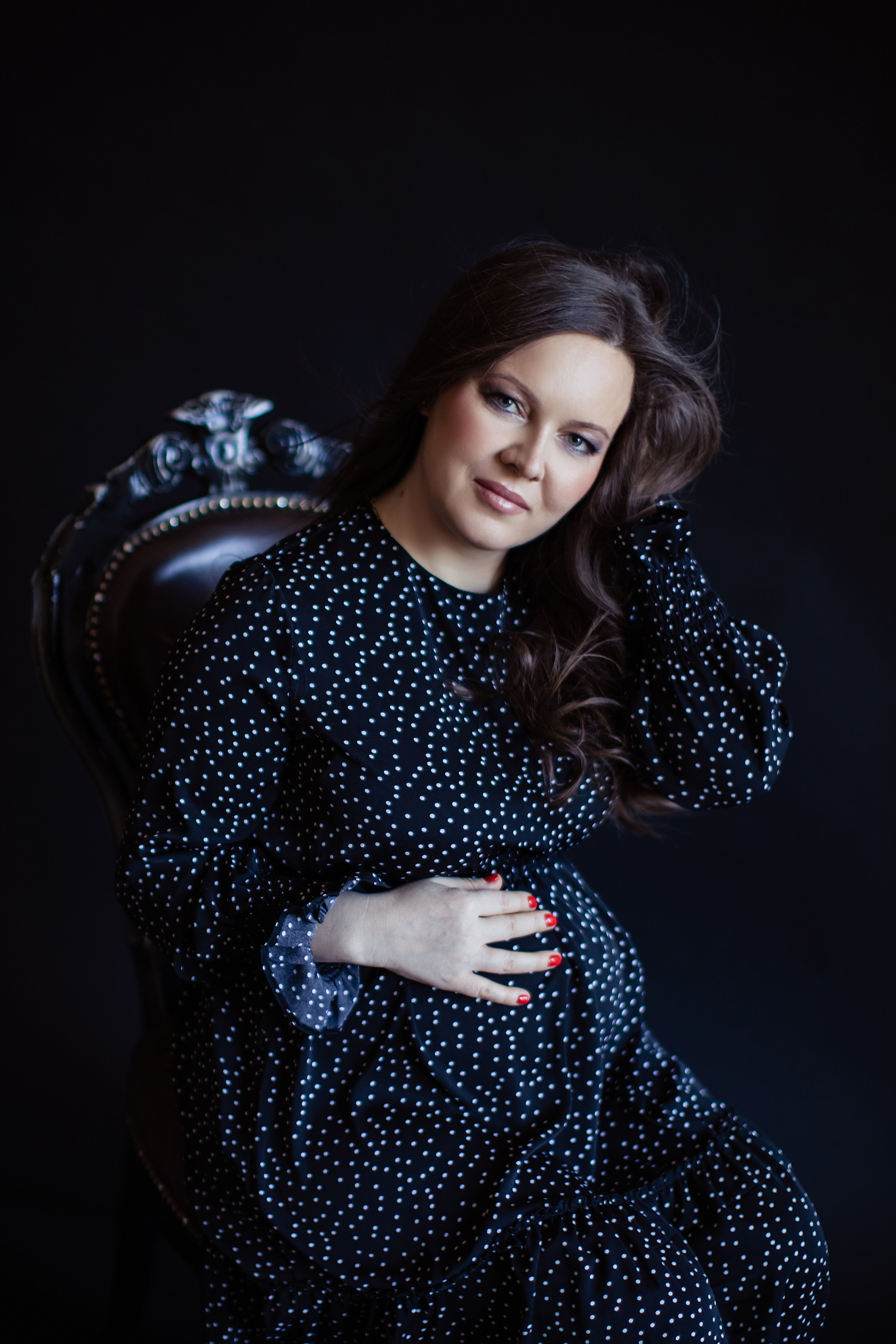 Студийная съёмка для Вадима, Елены и Тёмы. Фотограф в Москве. Контент для блога. В портфолио и просто на память