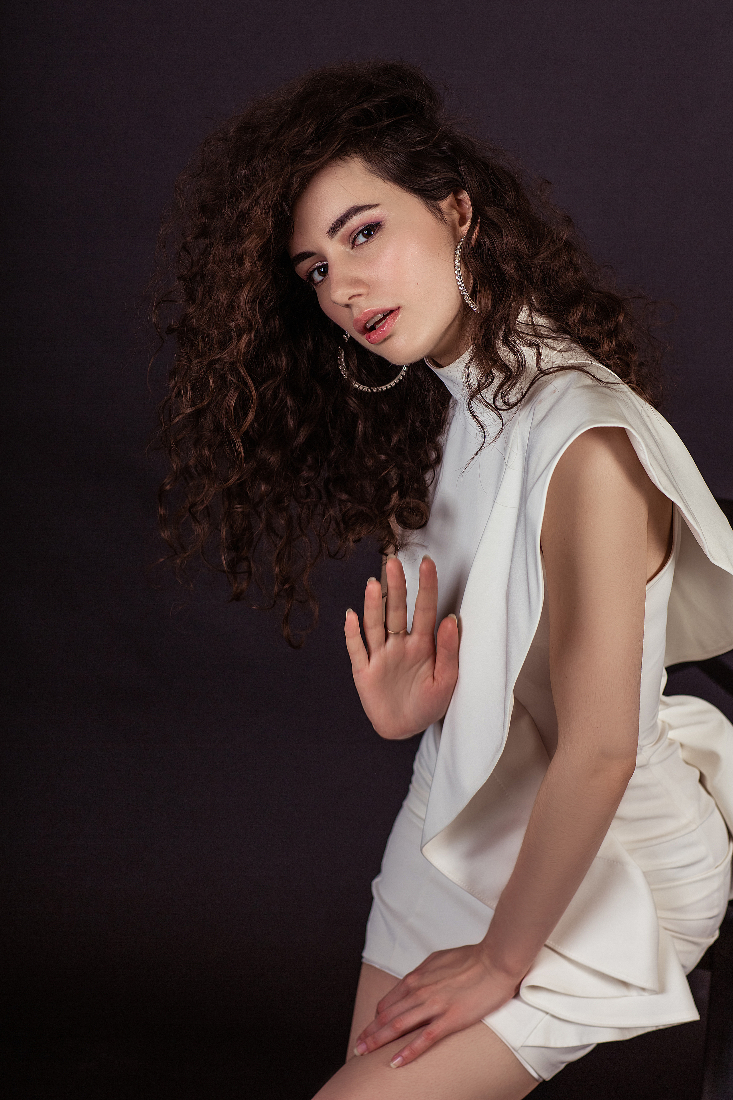 Портретная фотосессия в студии в Москве. Фотограф в Москве. Контент для блога. В портфолио и просто на память