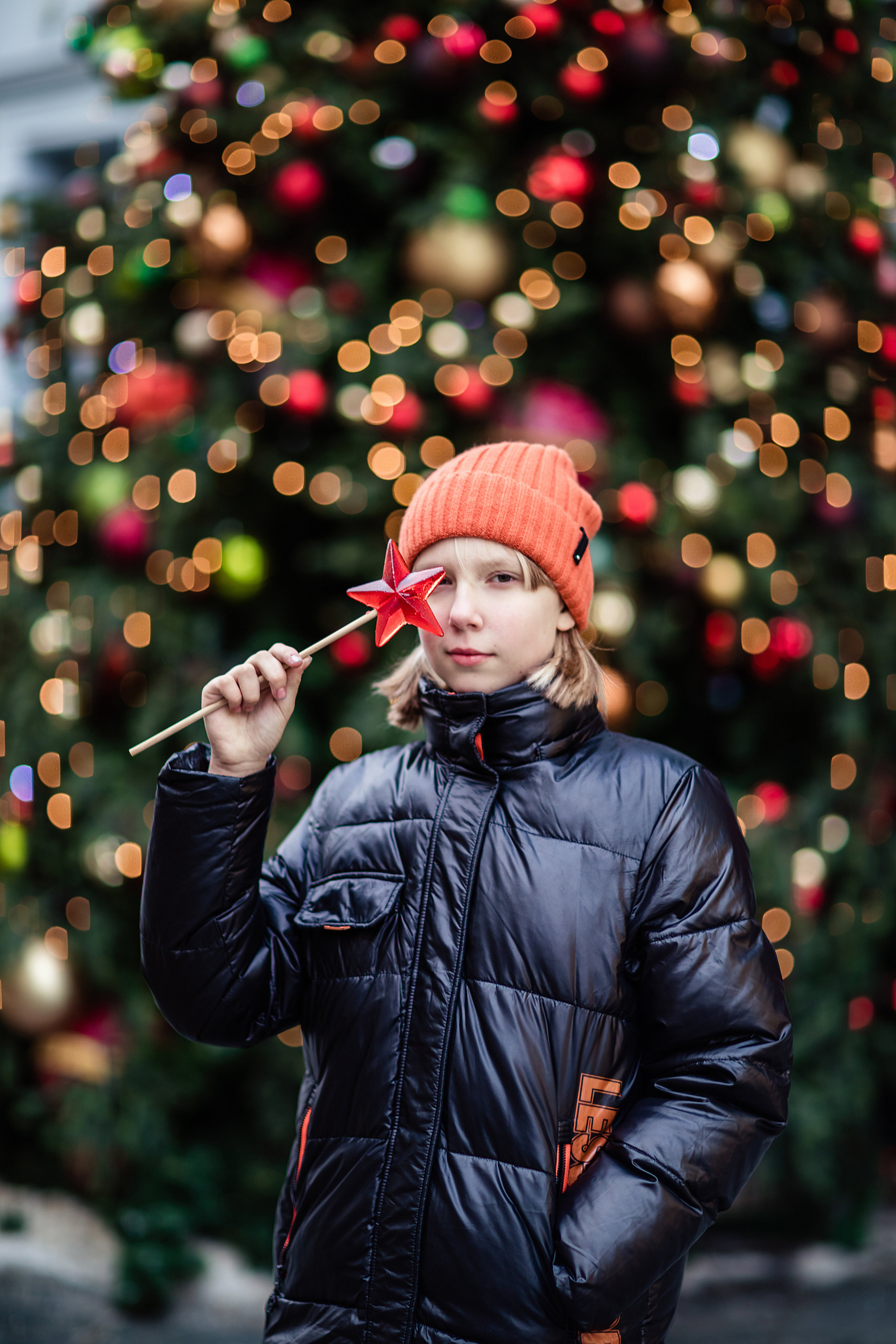 Новогодняя экспресс фотосессия на Красной площади. Фотограф в Москве. Контент для блога. В портфолио и просто на память