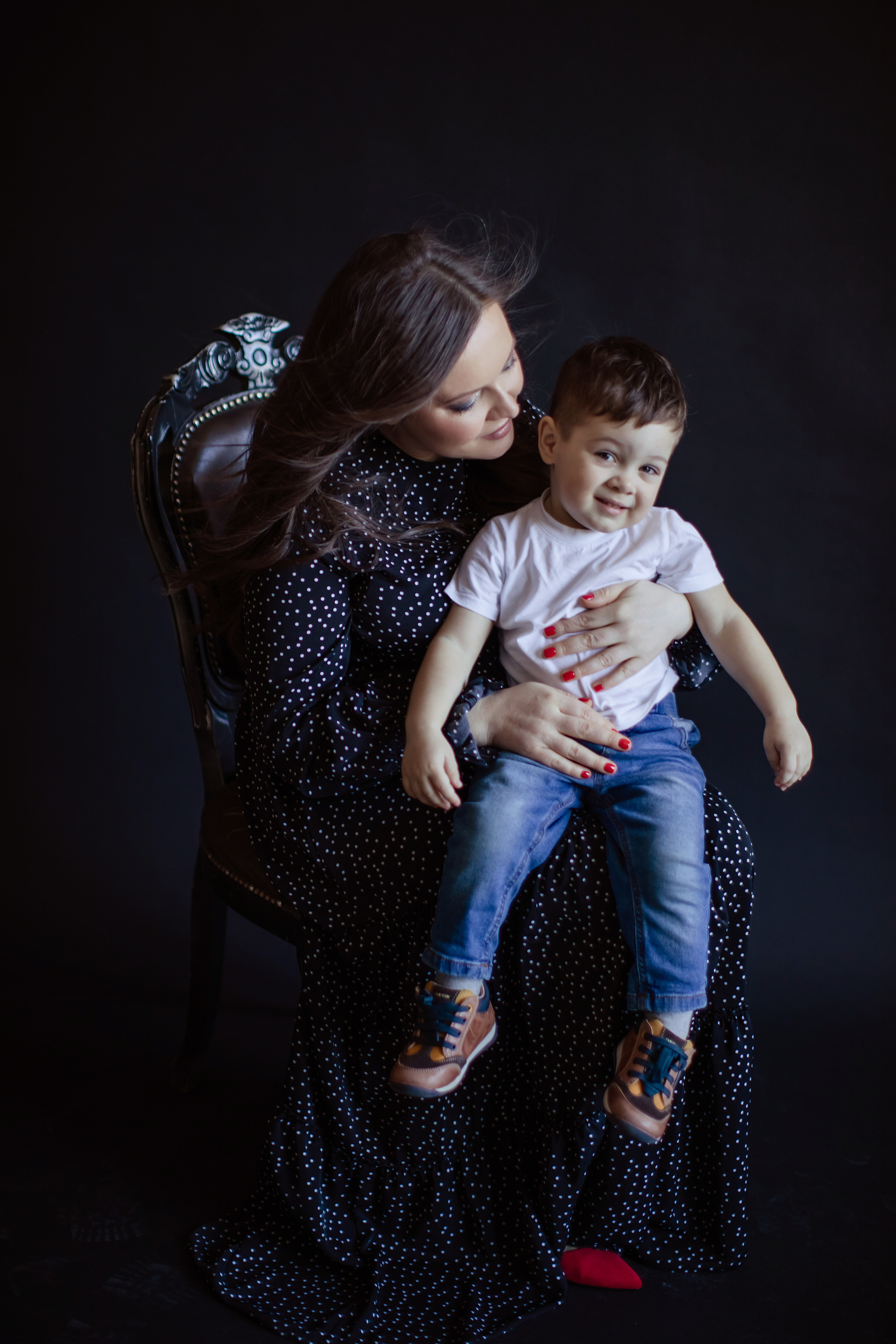 Студийная съёмка для Вадима, Елены и Тёмы. Фотограф в Москве. Контент для блога. В портфолио и просто на память