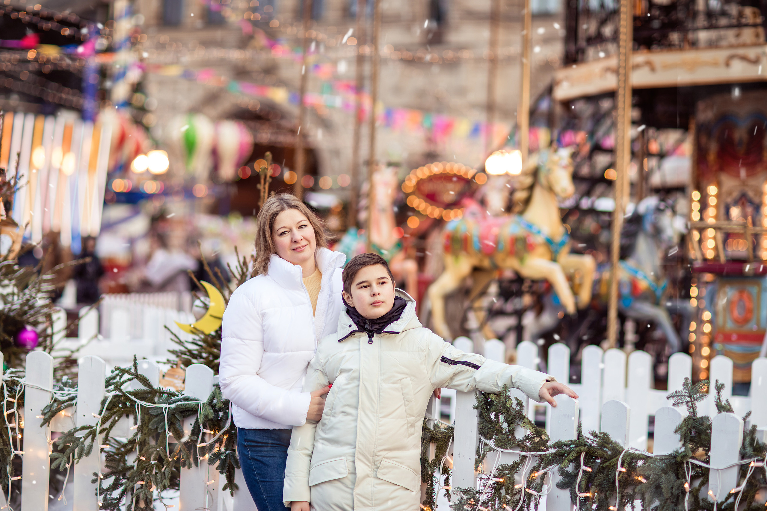 Новогодняя экспресс фотосессия на Красной площади. Фотограф в Москве. Контент для блога. В портфолио и просто на память
