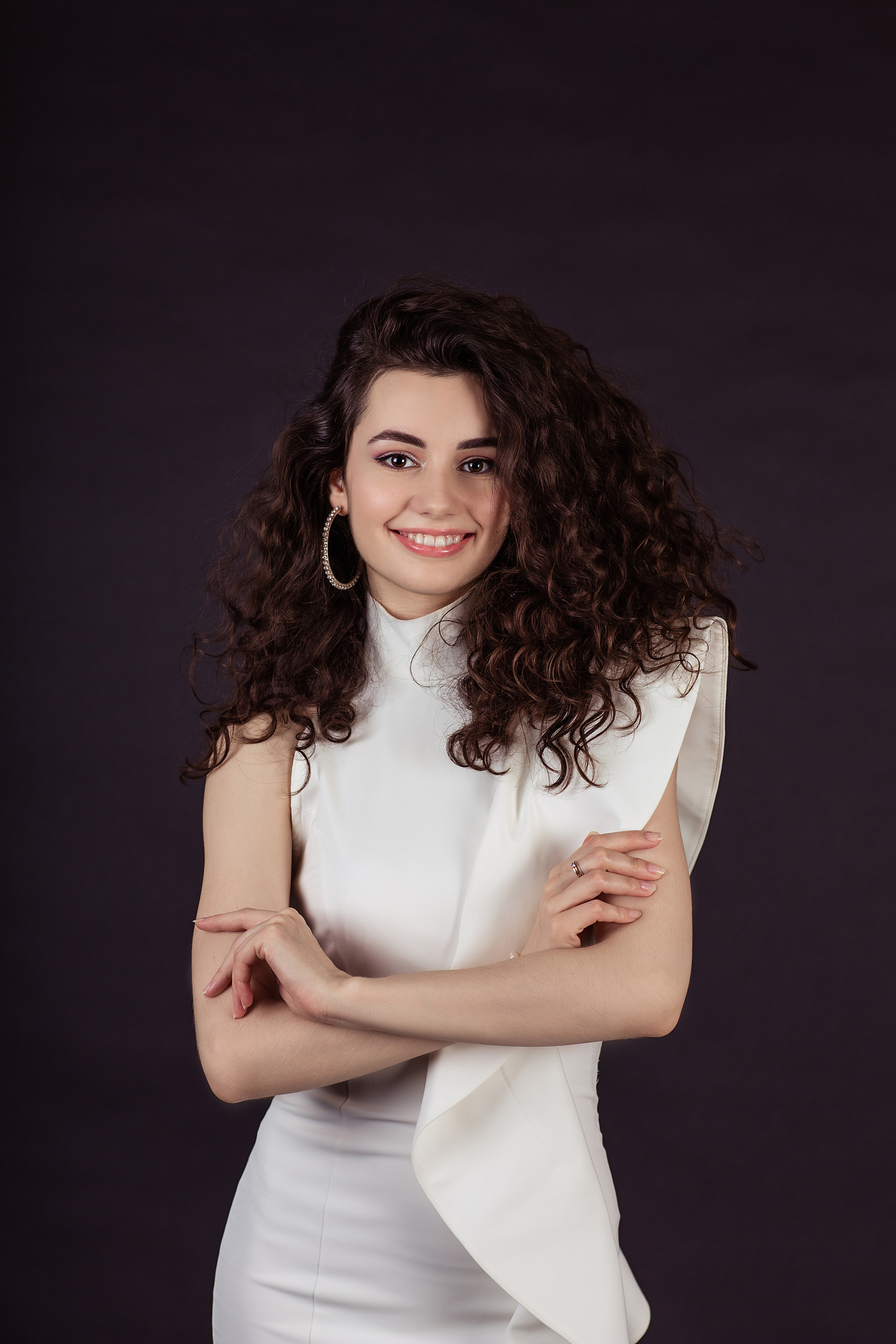 Портретная фотосессия в студии в Москве. Фотограф в Москве. Контент для блога. В портфолио и просто на память