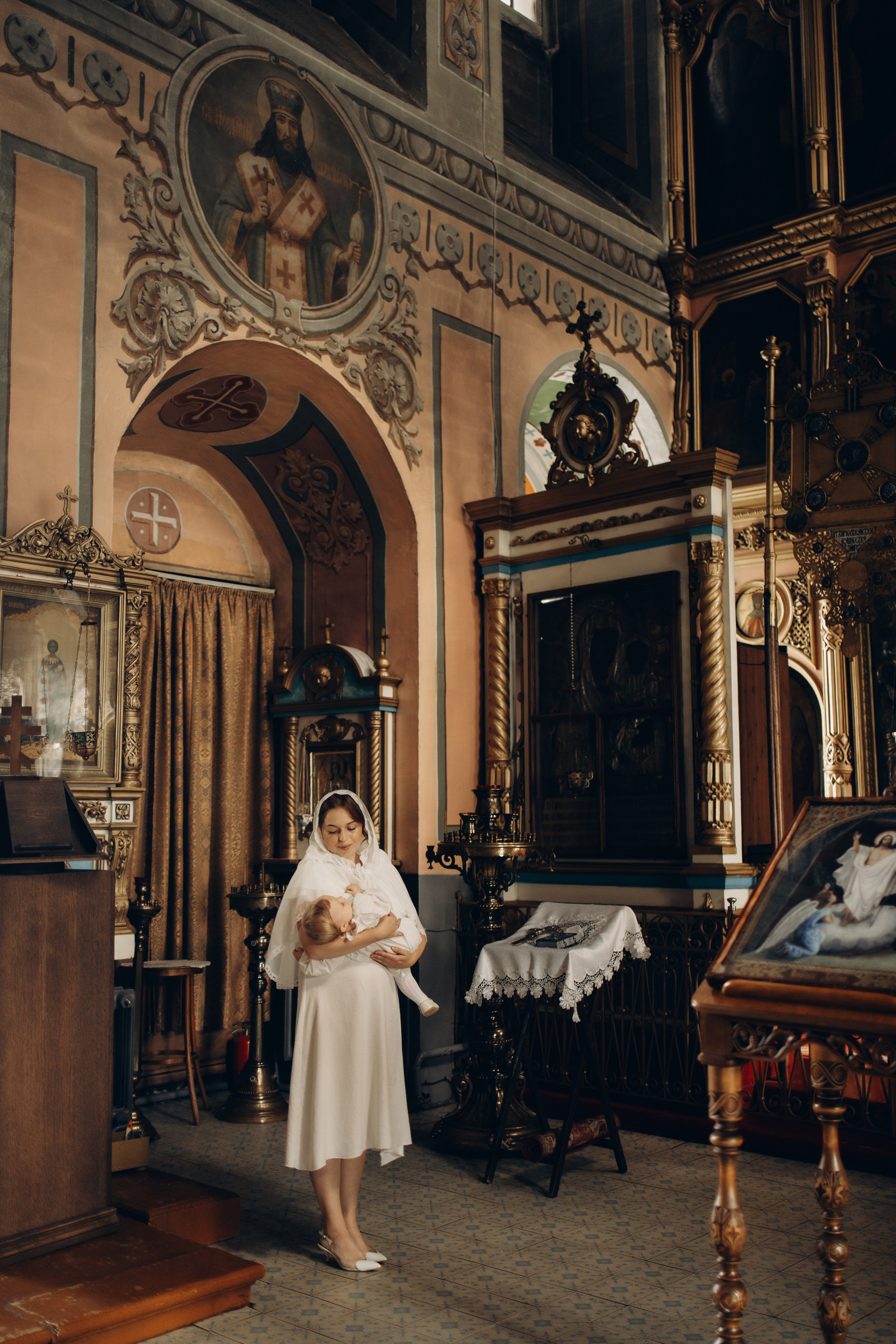 Крещение Есении. Главная