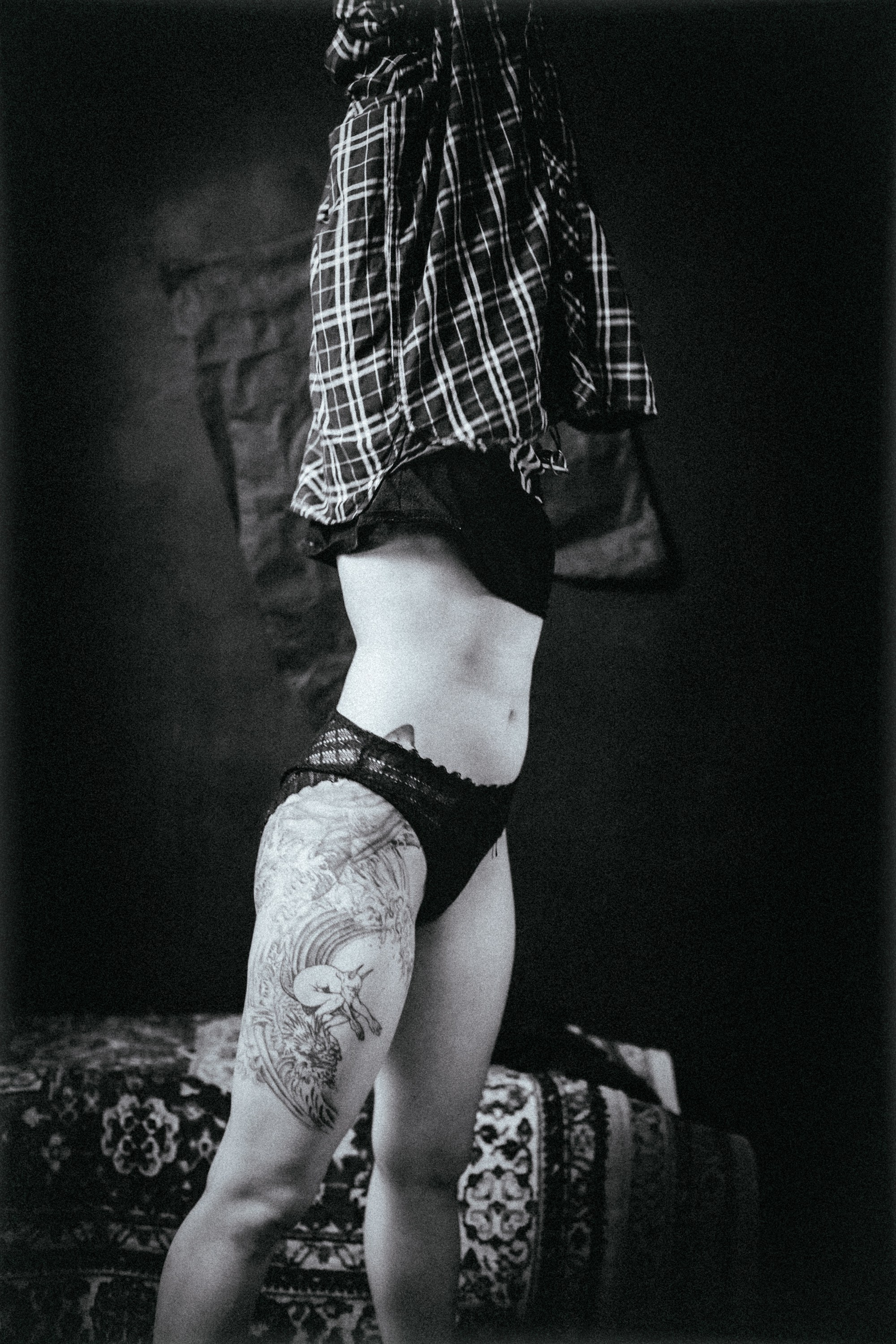 Вика. Домашняя студия. RawCat. Портретная фотография Екатеринбург