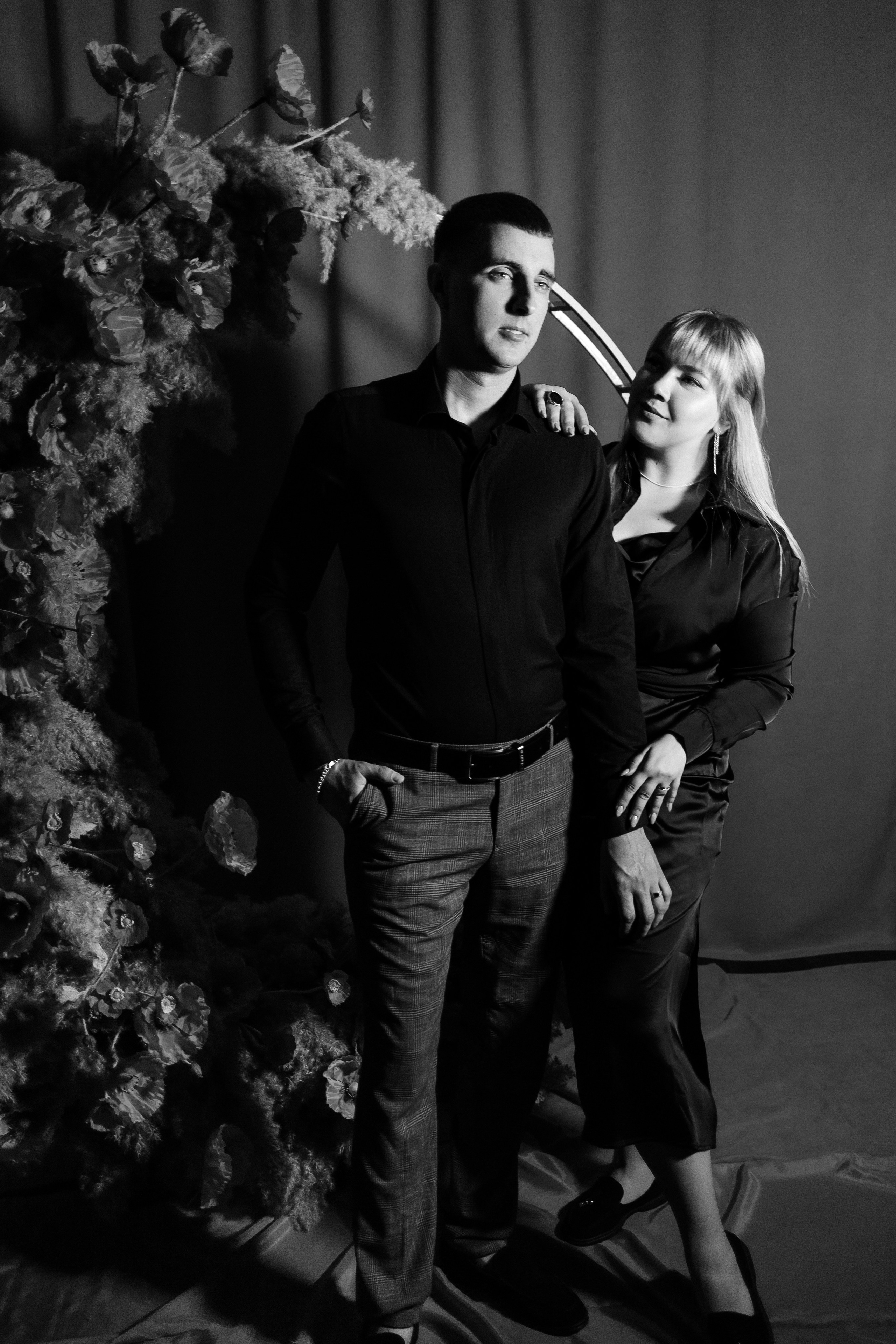 Love story в фотостудии. Свадебный фотограф Кропоткин Краснодар