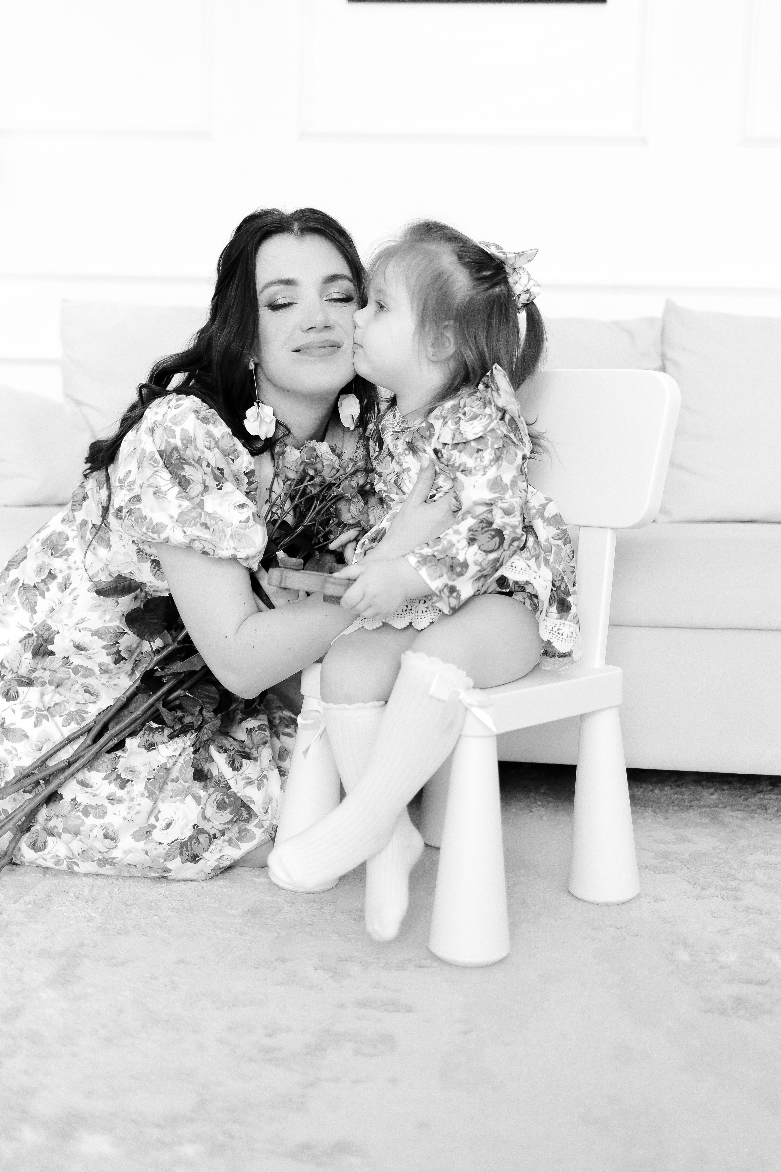 Мама и дочь. Свадебный фотограф Кропоткин Краснодар